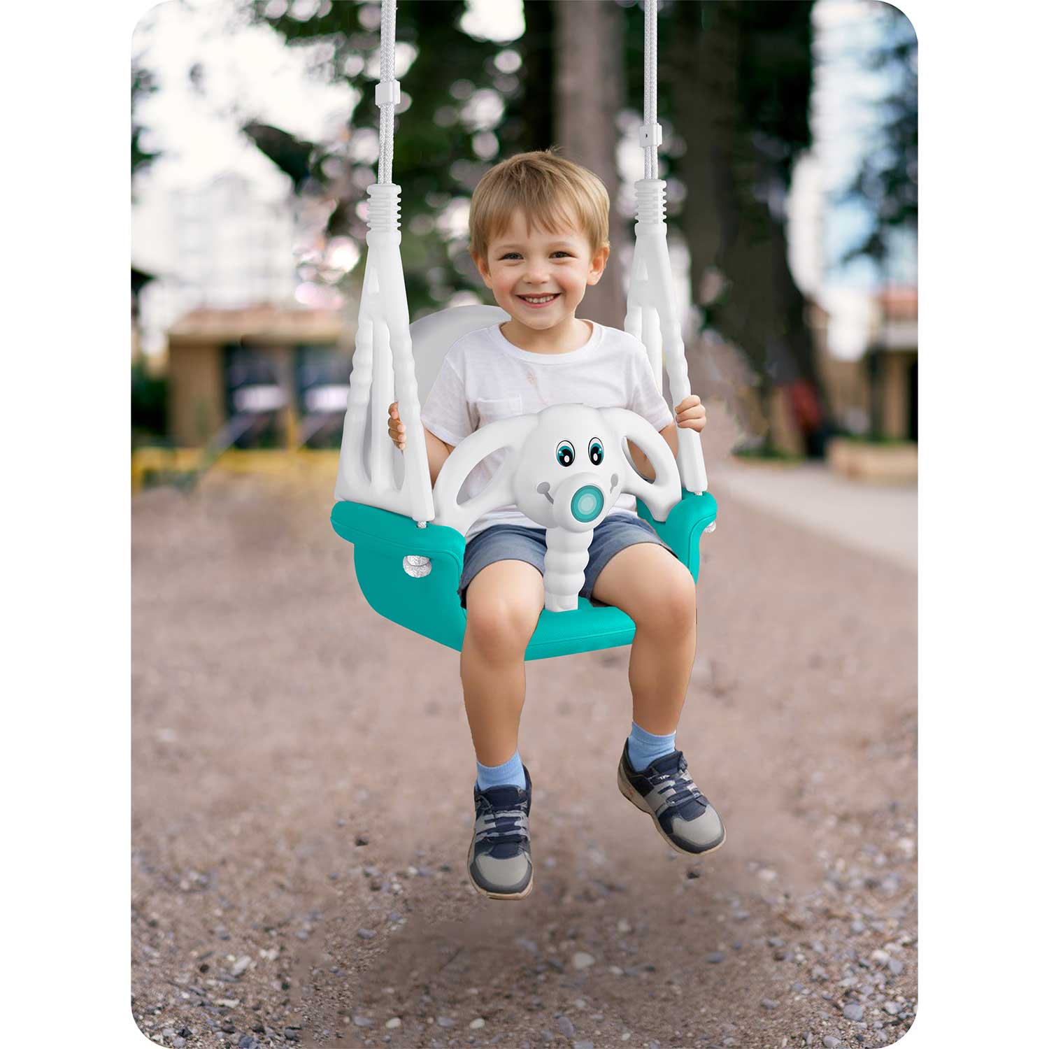 Slonikas 3v1 Ricokids turkus