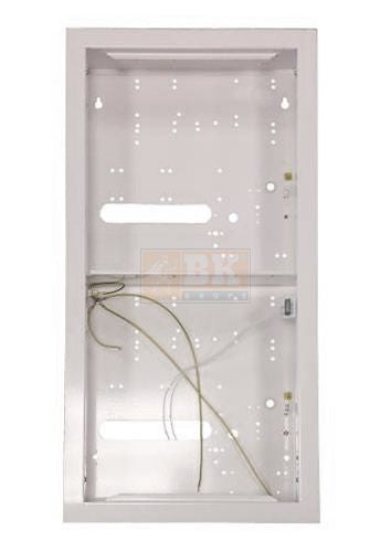 Didelis įleidžiamas metalinis korpusas nuimumu rėmeliu FLBOX280 (550x280x80mm, baltas)