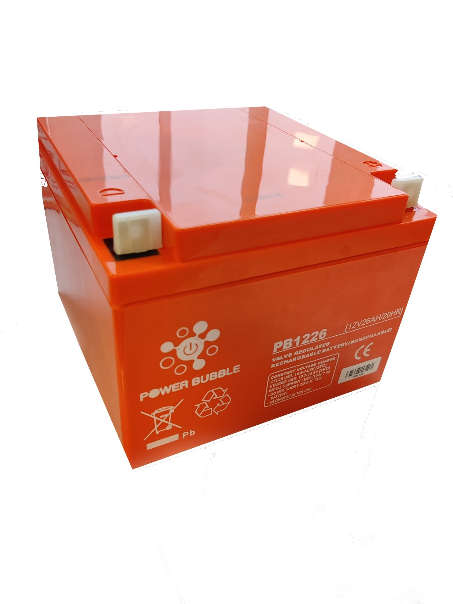 Akumuliatorius Power Bubble PB1226 (26Ah, 12V)