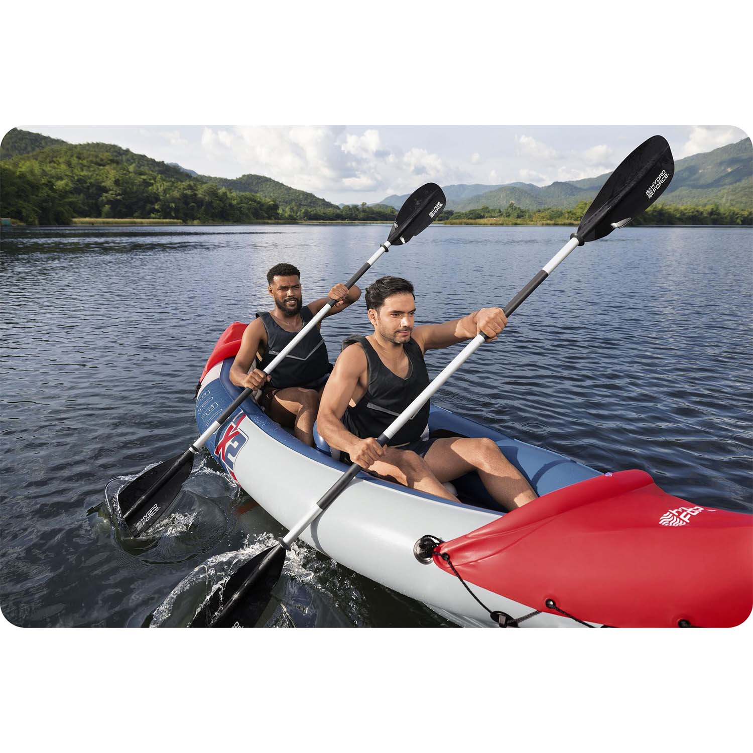 Dėgnamasis kajakas Lite Rapid X2 321 x 88 cm Bestway 65077