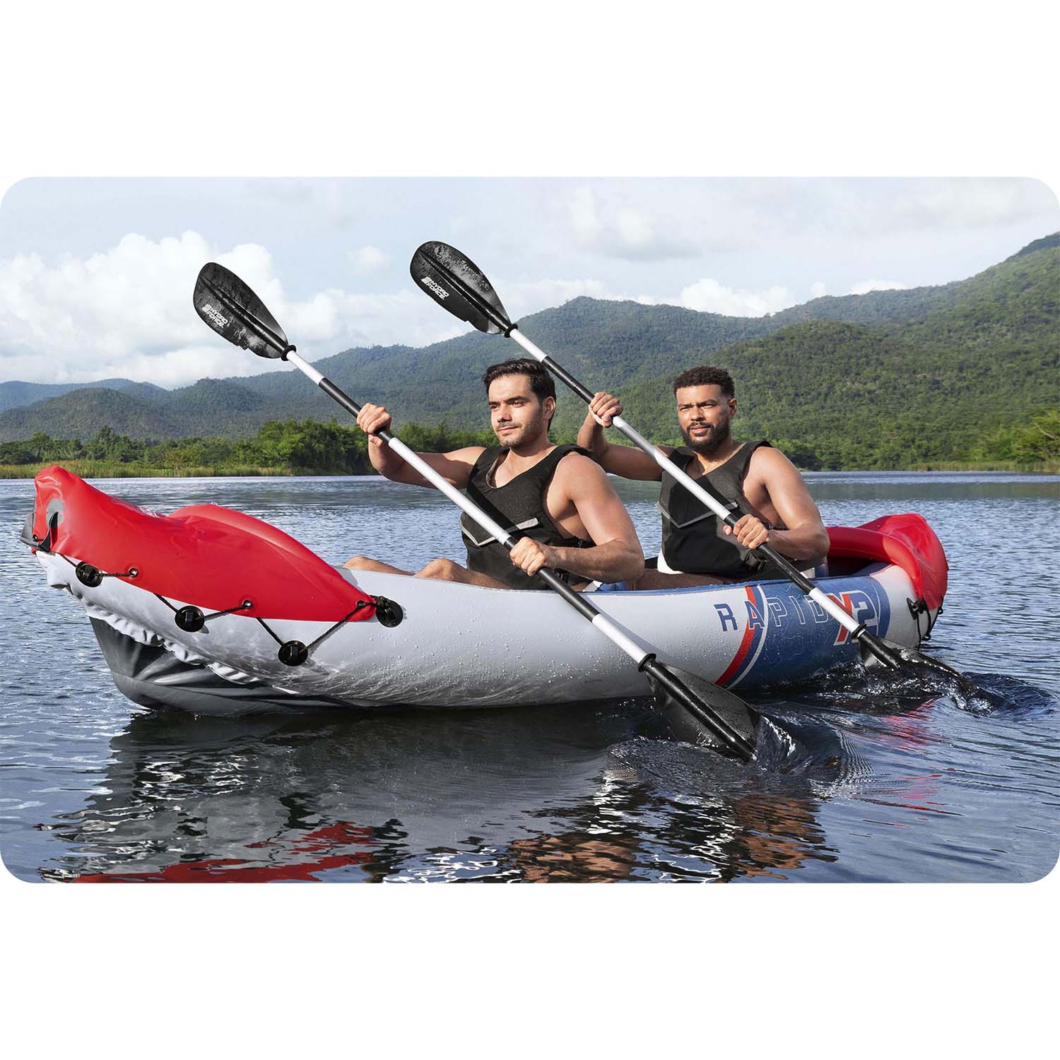 Dėgnamasis kajakas Lite Rapid X2 321 x 88 cm Bestway 65077
