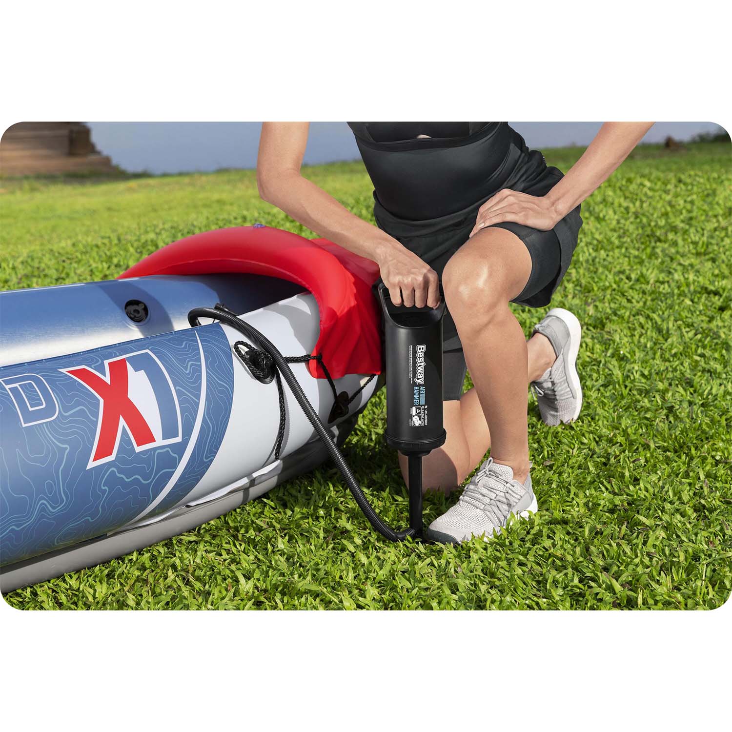 Rapid X1 dvigubas kajakas 290 x 91 cm Bestway 65176