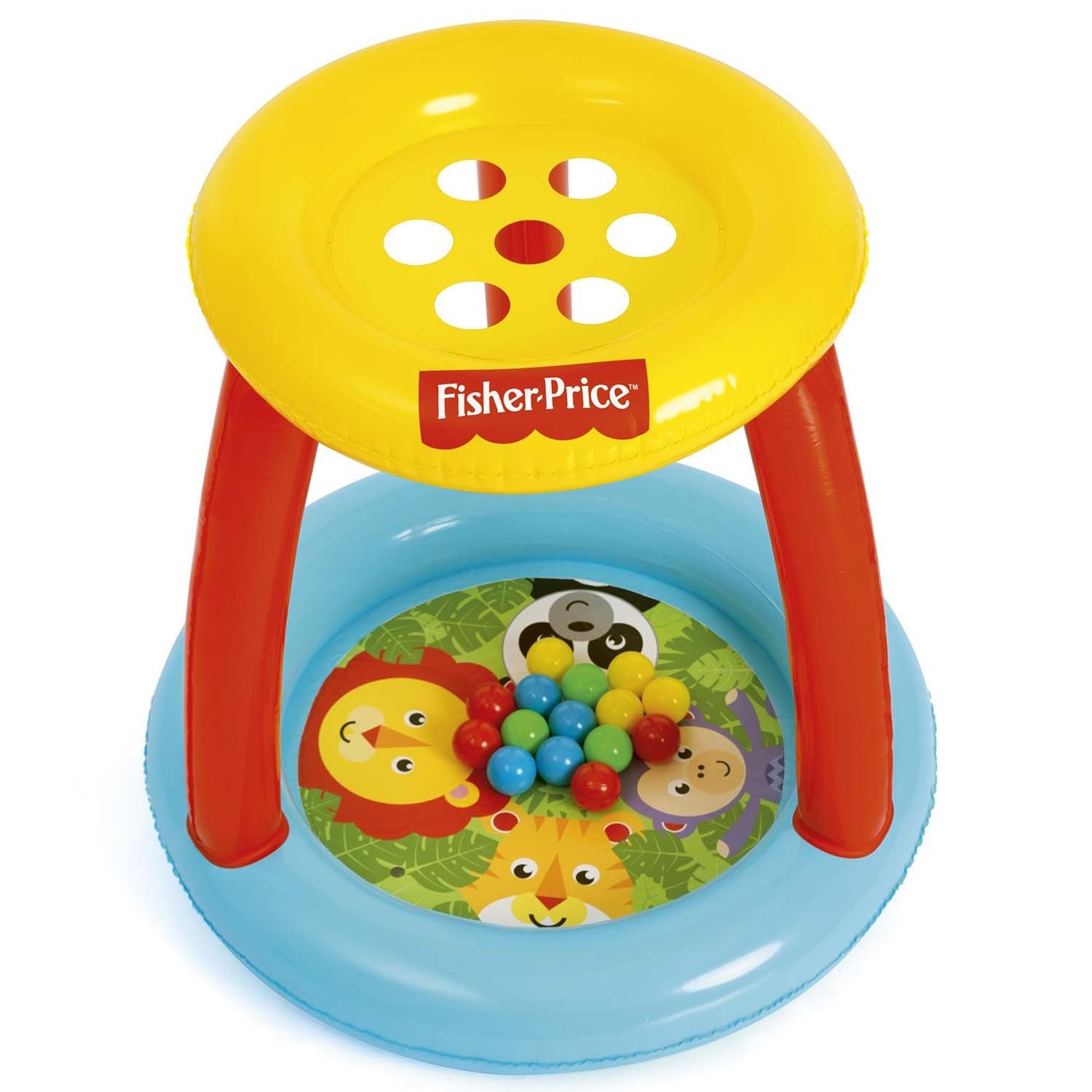 "Fisher Price" + "Bestway 93541" krepšinio kabina
