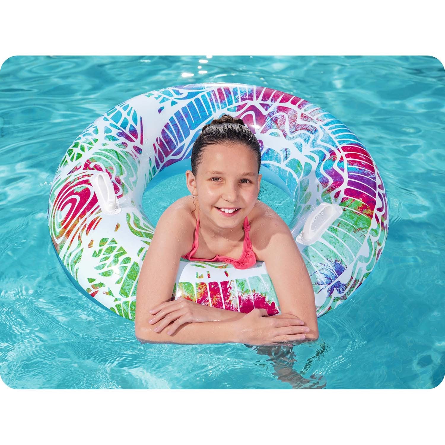 Vaikų ratas 91 cm3 spalvos Bestway 36084 raudonas
