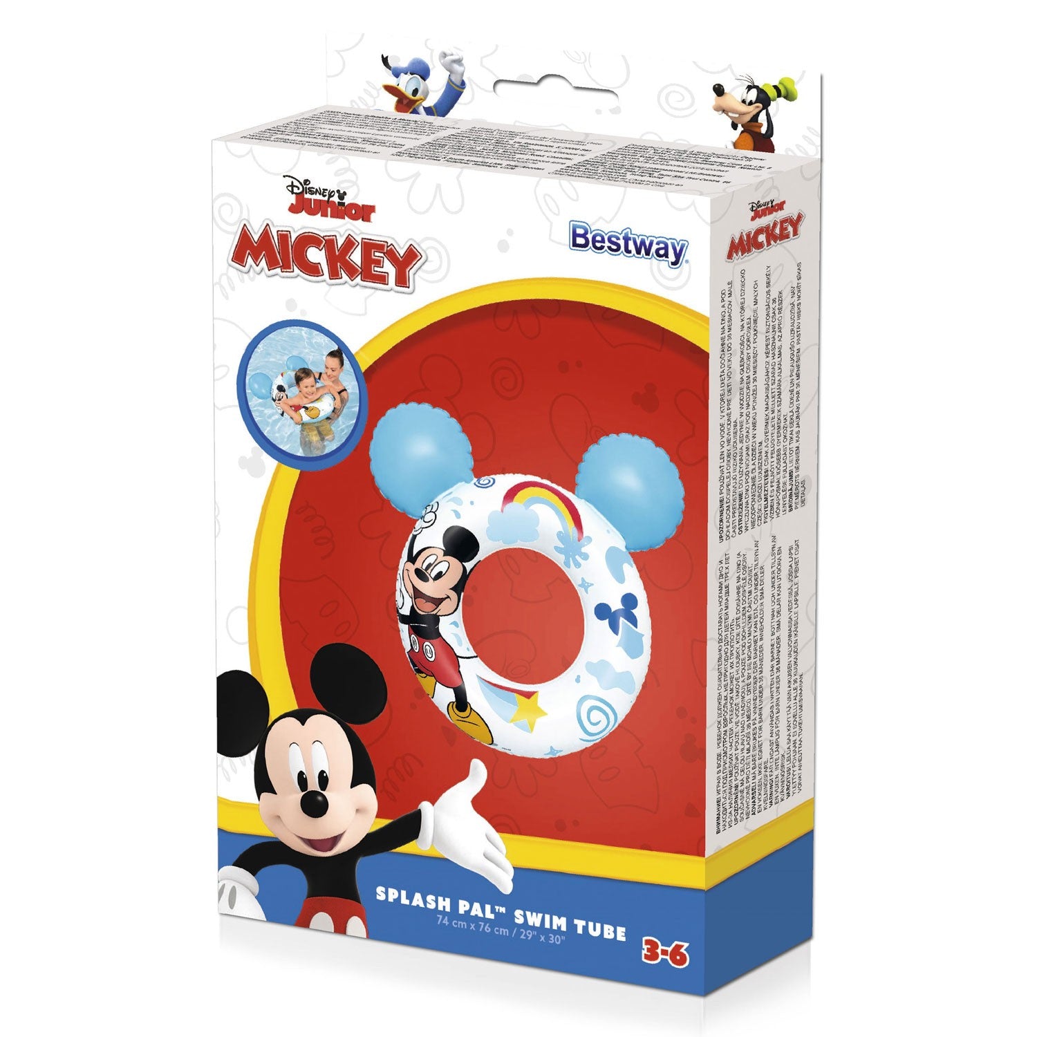 "Mickey" plaukimo ratas 76 cm