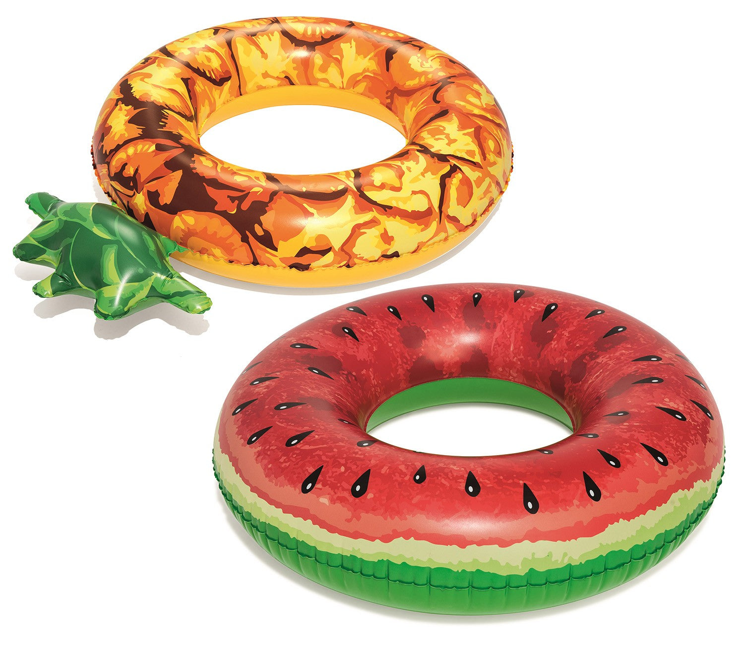 Plavimo ratas 2 vaisių modeliai Bestway 36121 ananas