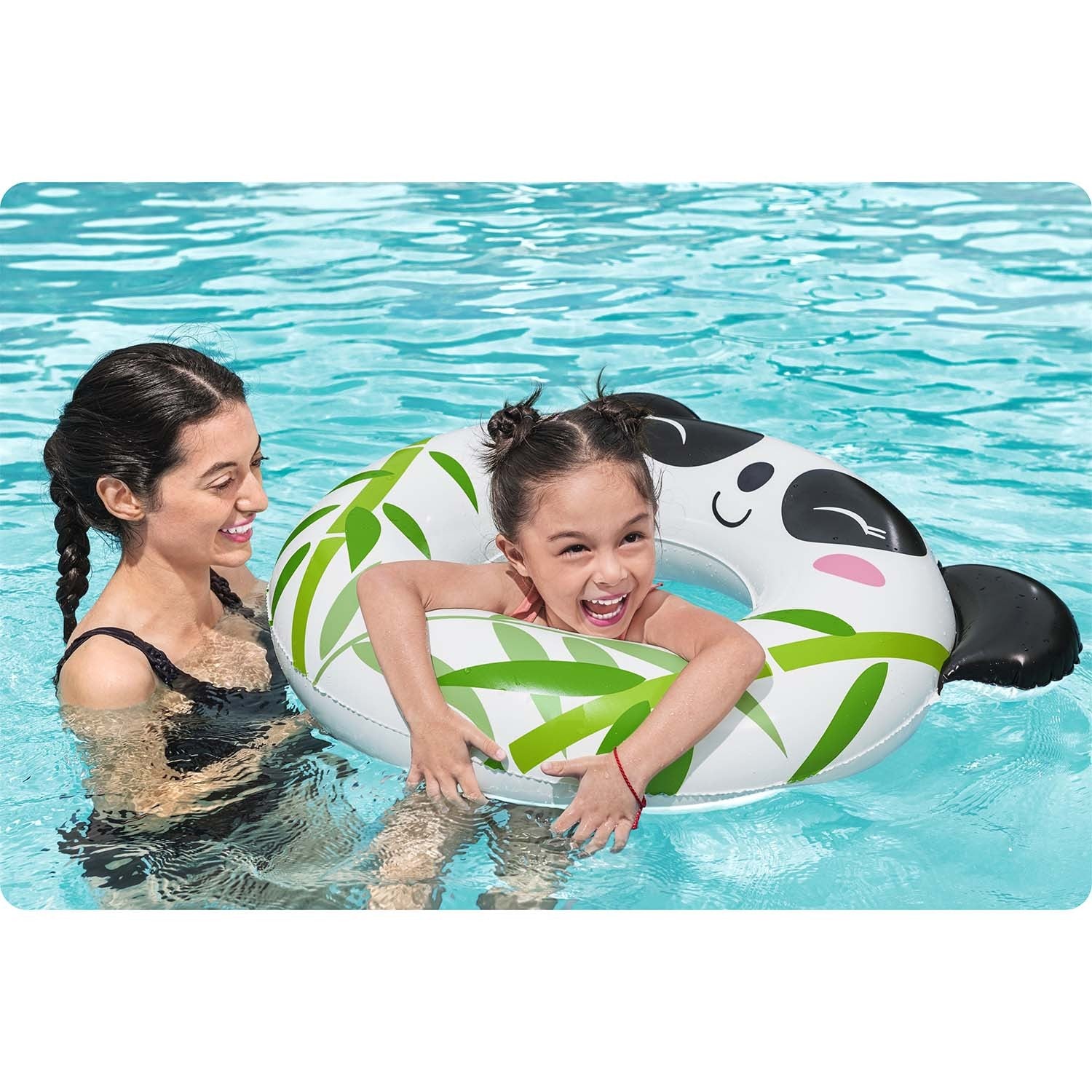 Panda plaukimo ratas Bestway 36351