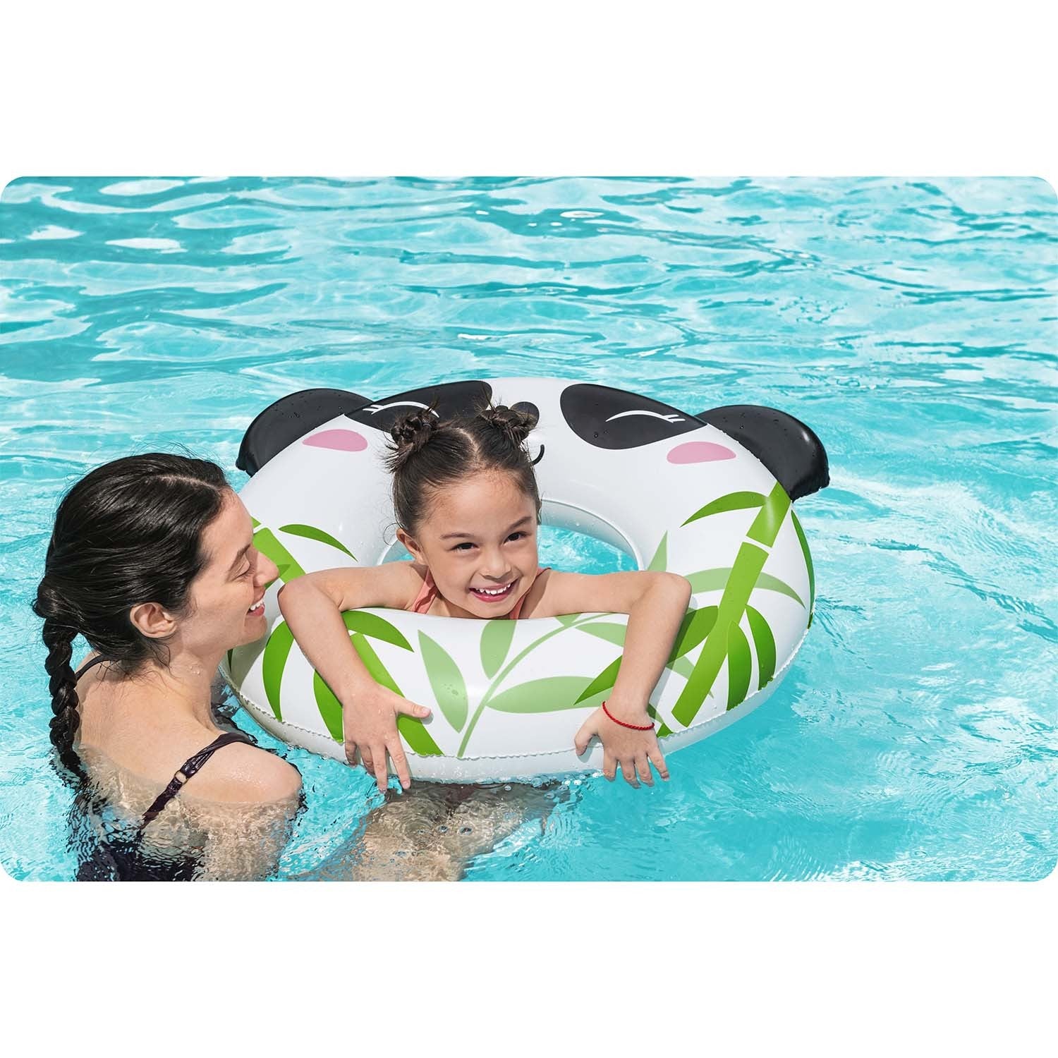 Panda plaukimo ratas Bestway 36351