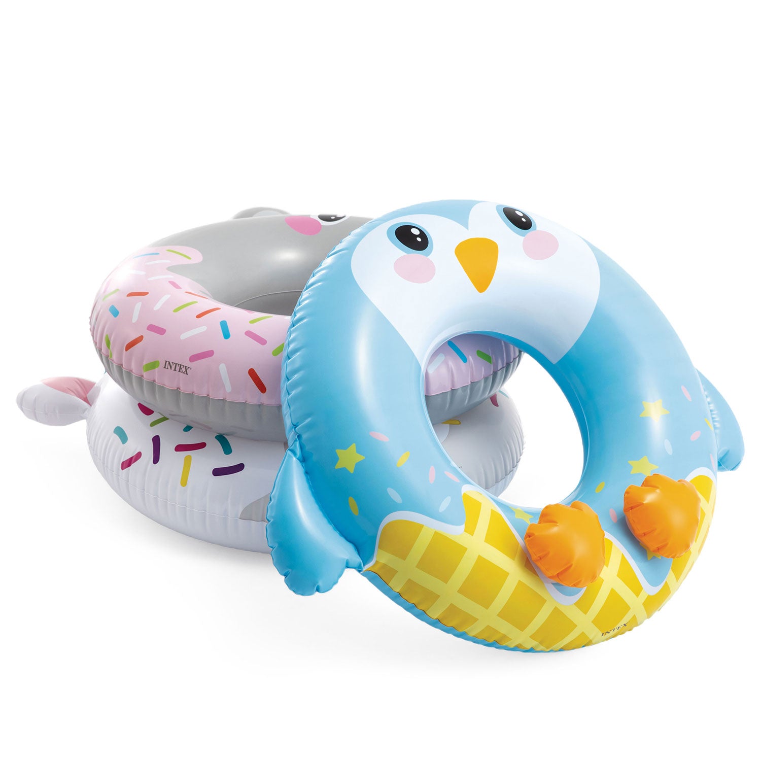 Pinguino plaukimo ratas 81 cm INTEX 59266