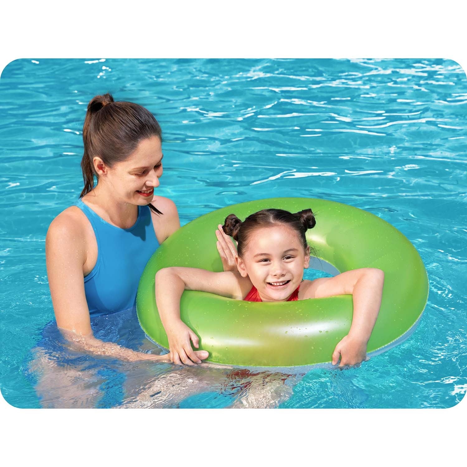 Vaikų plaukimo ratas 76 cm Bestway 36024 oranžas