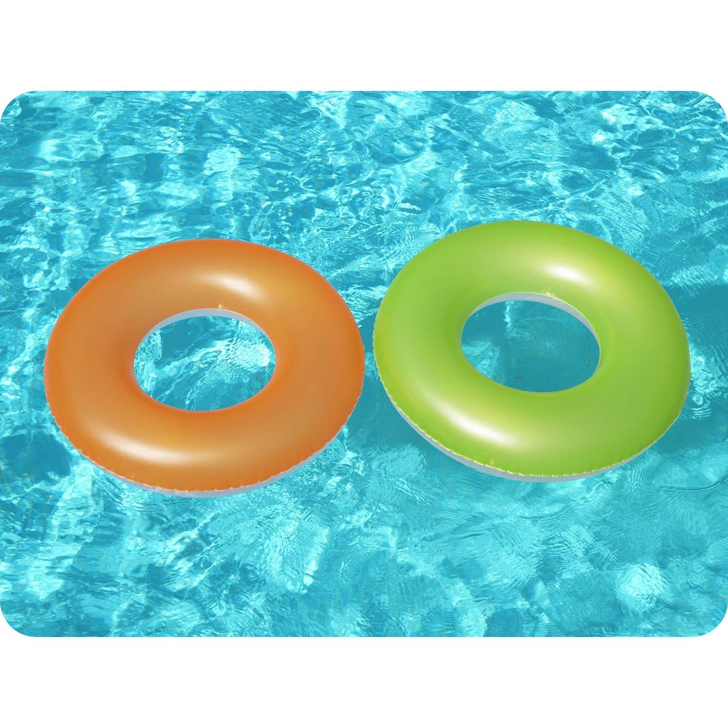 Vaikų plaukimo ratas 76 cm Bestway 36024 oranžas