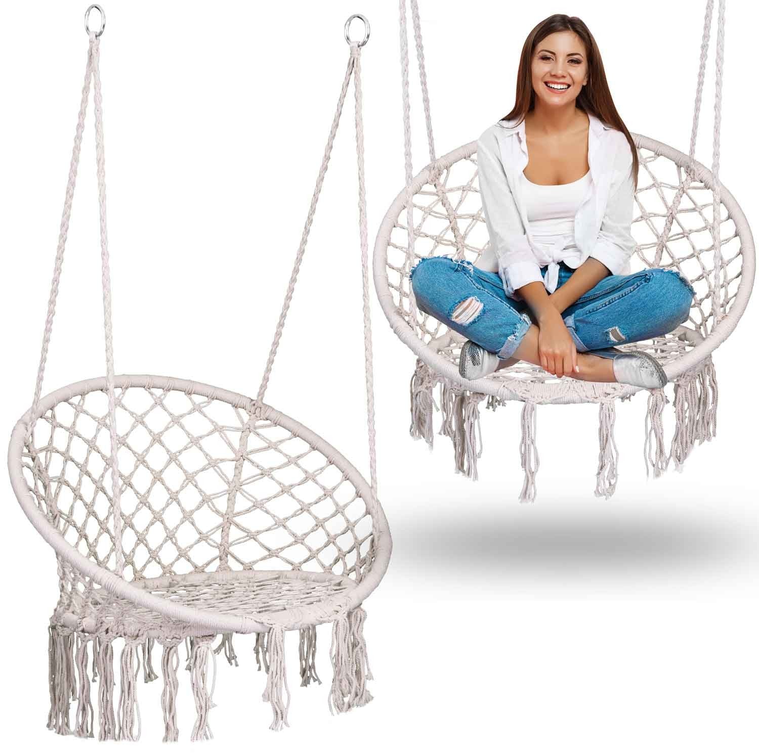 Boho beždžionė pakabinė sėdynė