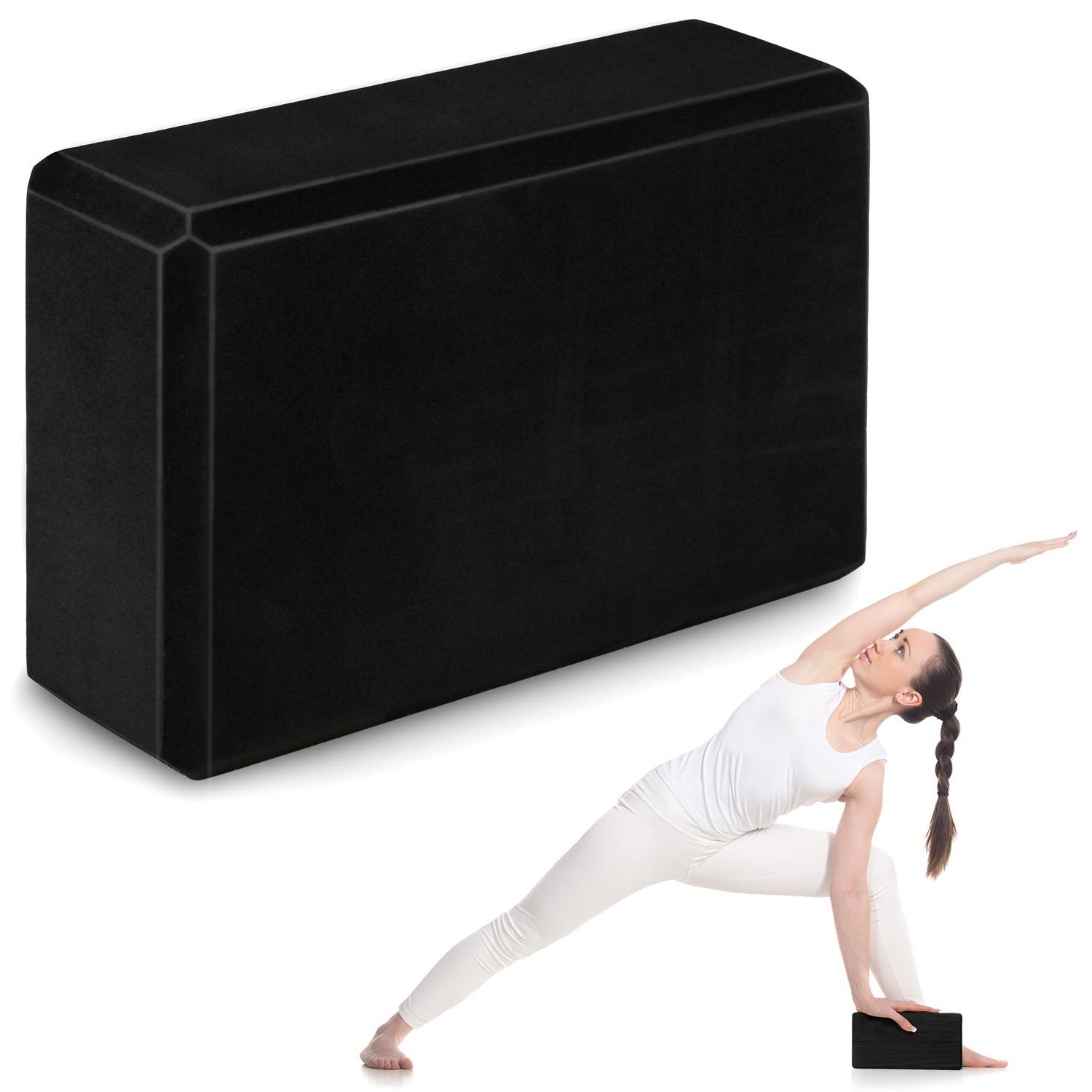Juodosios NS-962 yoga kojos iš putų