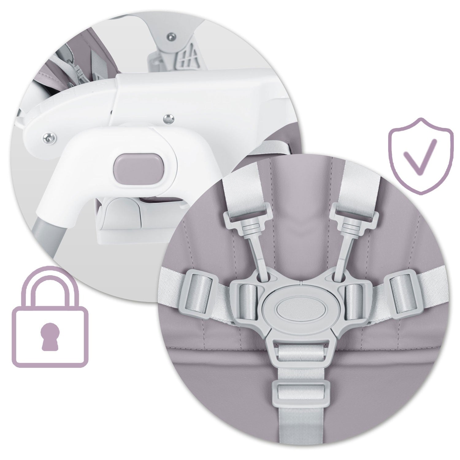 Ricokidų maitinimo kėdė