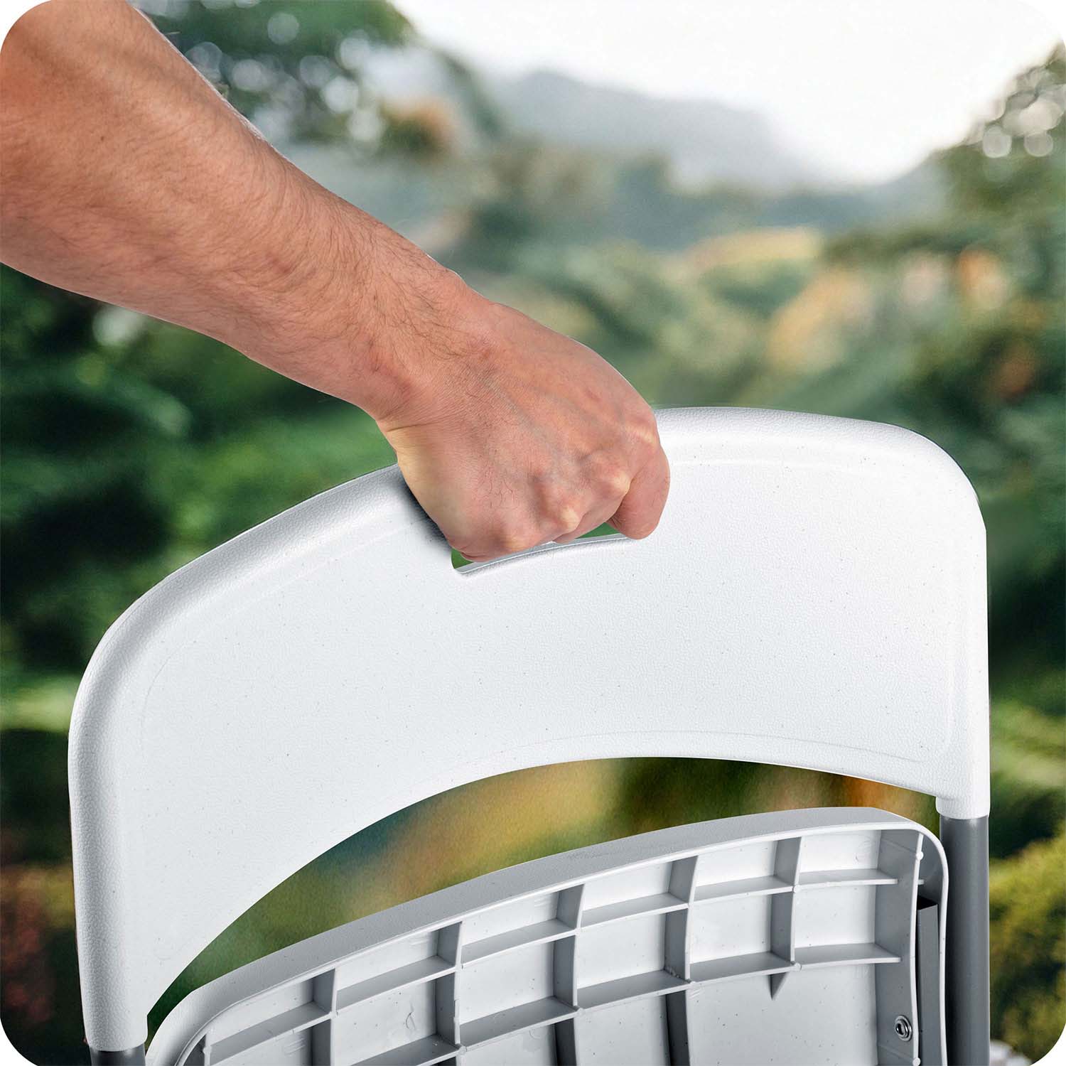 Sofotel PL-404 apatinės sodo kėdės, 2 vienetų rinkinys