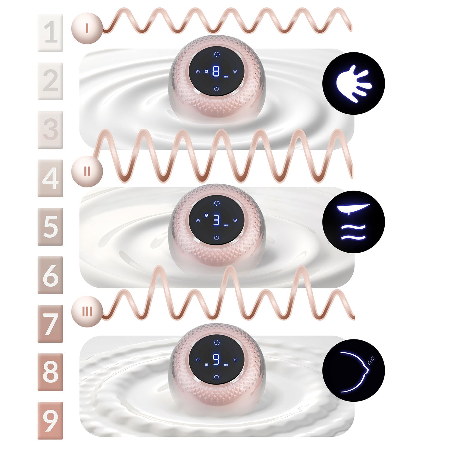 Nukido NK-963 elektrinis trifazinis lakteris