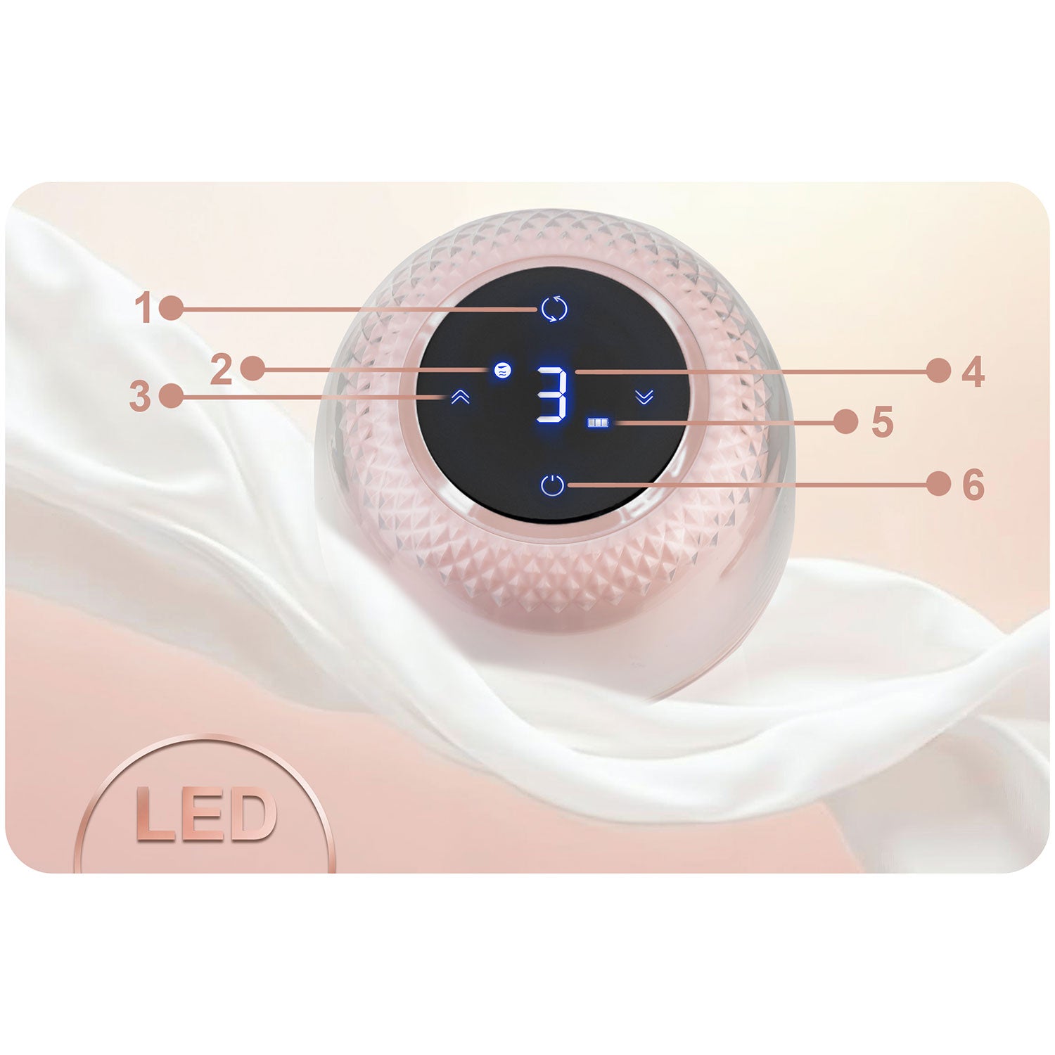 Nukido NK-963 elektrinis trifazinis lakteris