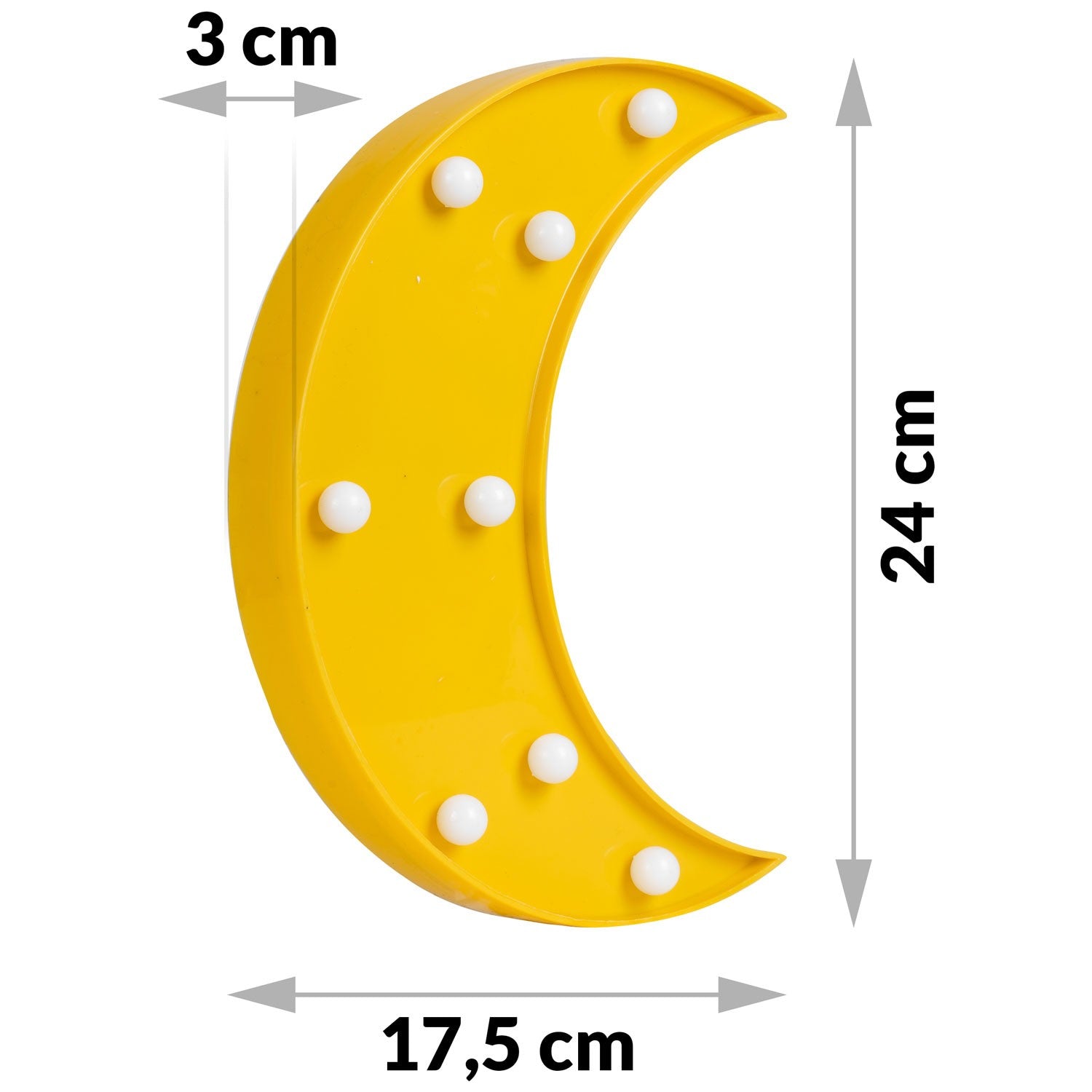Nukido mėnulio naktinė lempa 740920