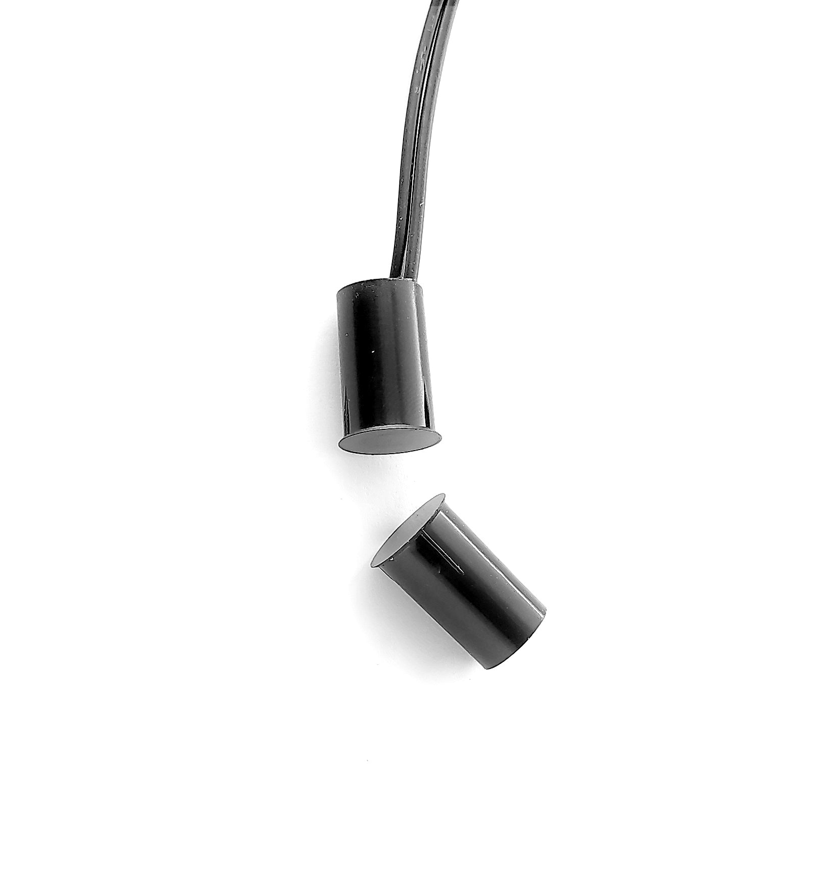 Magnetiniai kontaktai įleidžiami 5C-33B (17x9mm, Juodi)