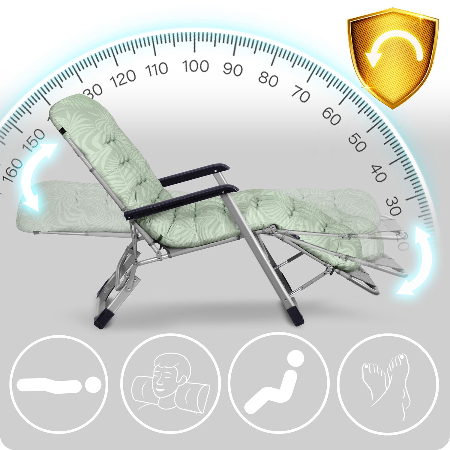 Sofotel ChillWell dvigubos sėdynės su pagalve, 2 vienetų komplektas, šviesiai žalios spalvos