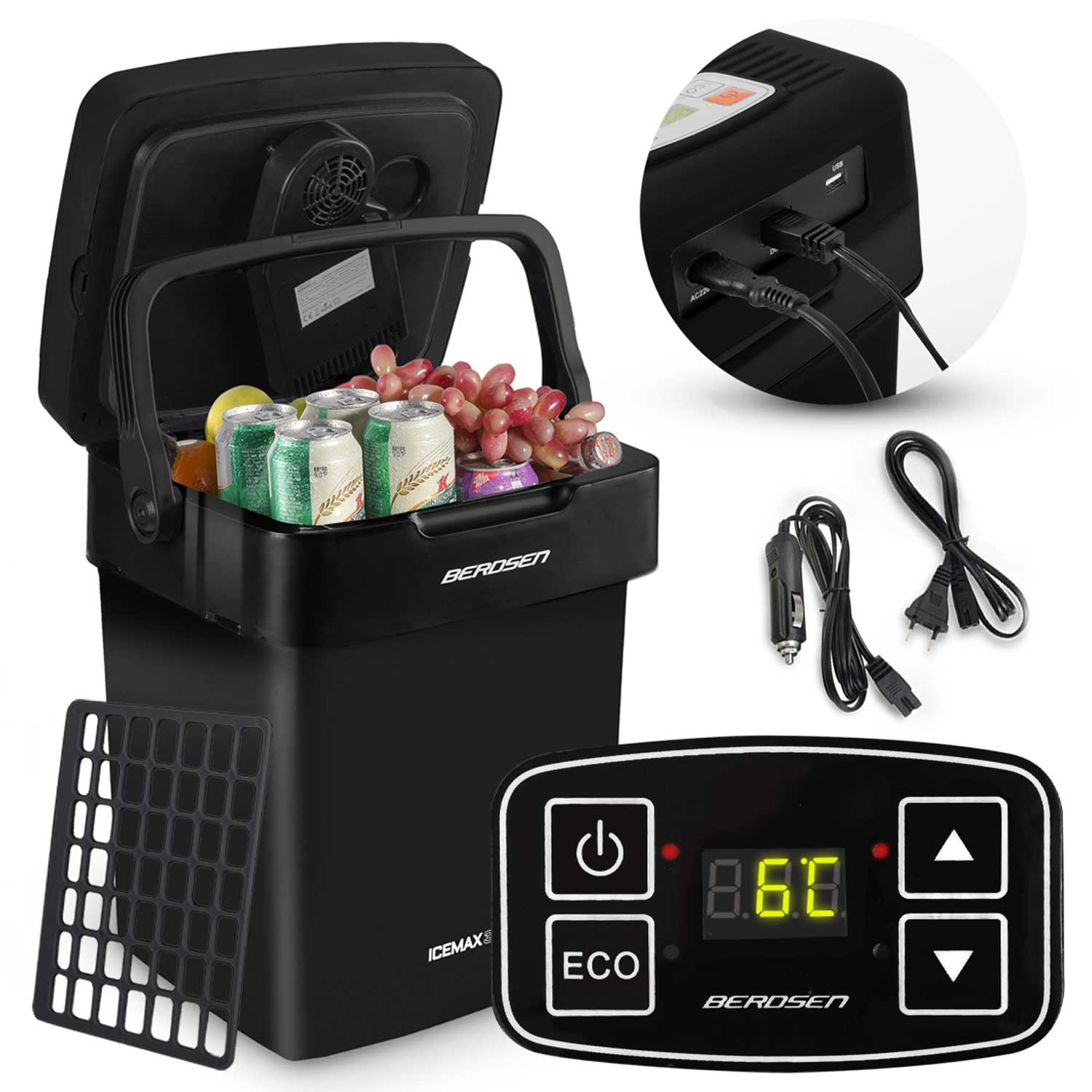 Berdsen Icemax 29 litrų ECO režimas - juoda