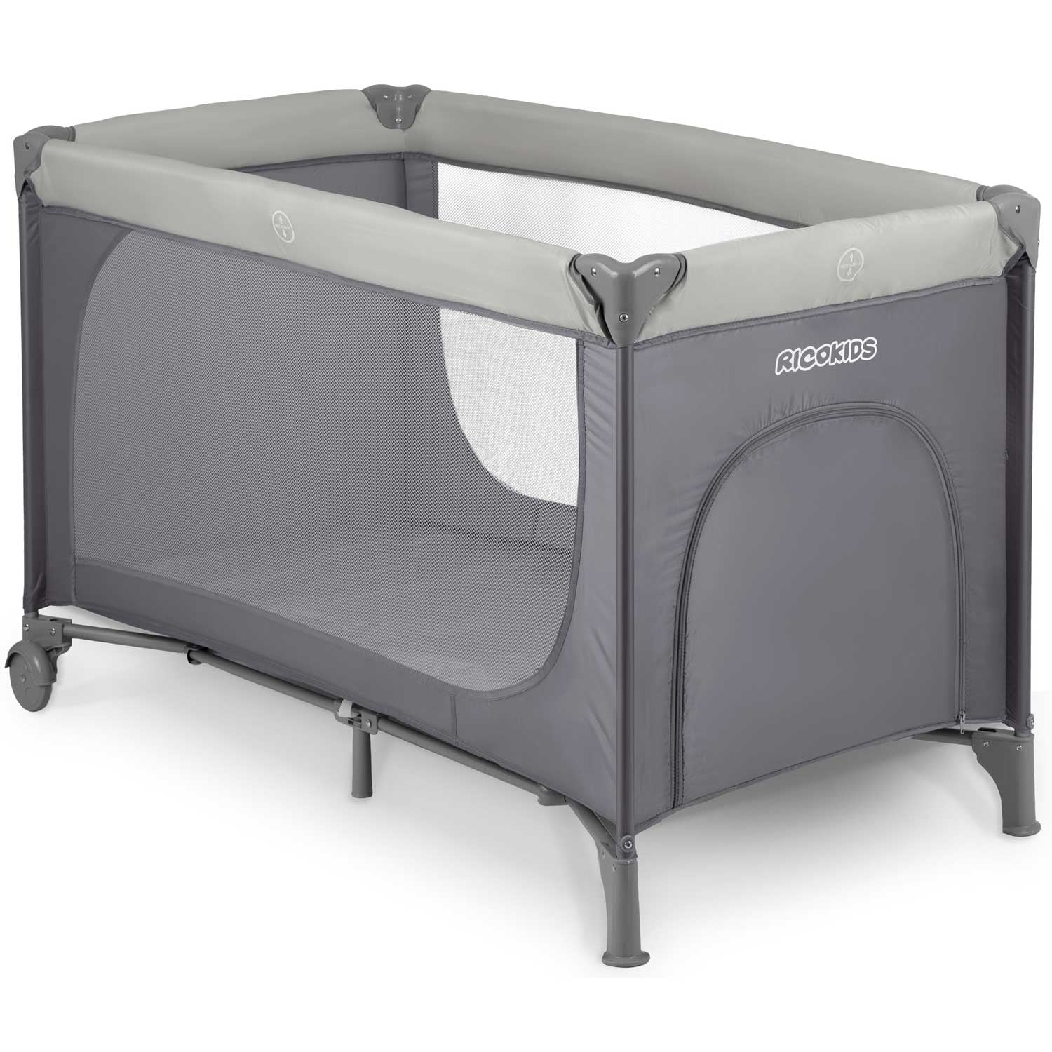 Turistų lovelė 125 x 65 x 78 cm RK-240 šviesiai pilka