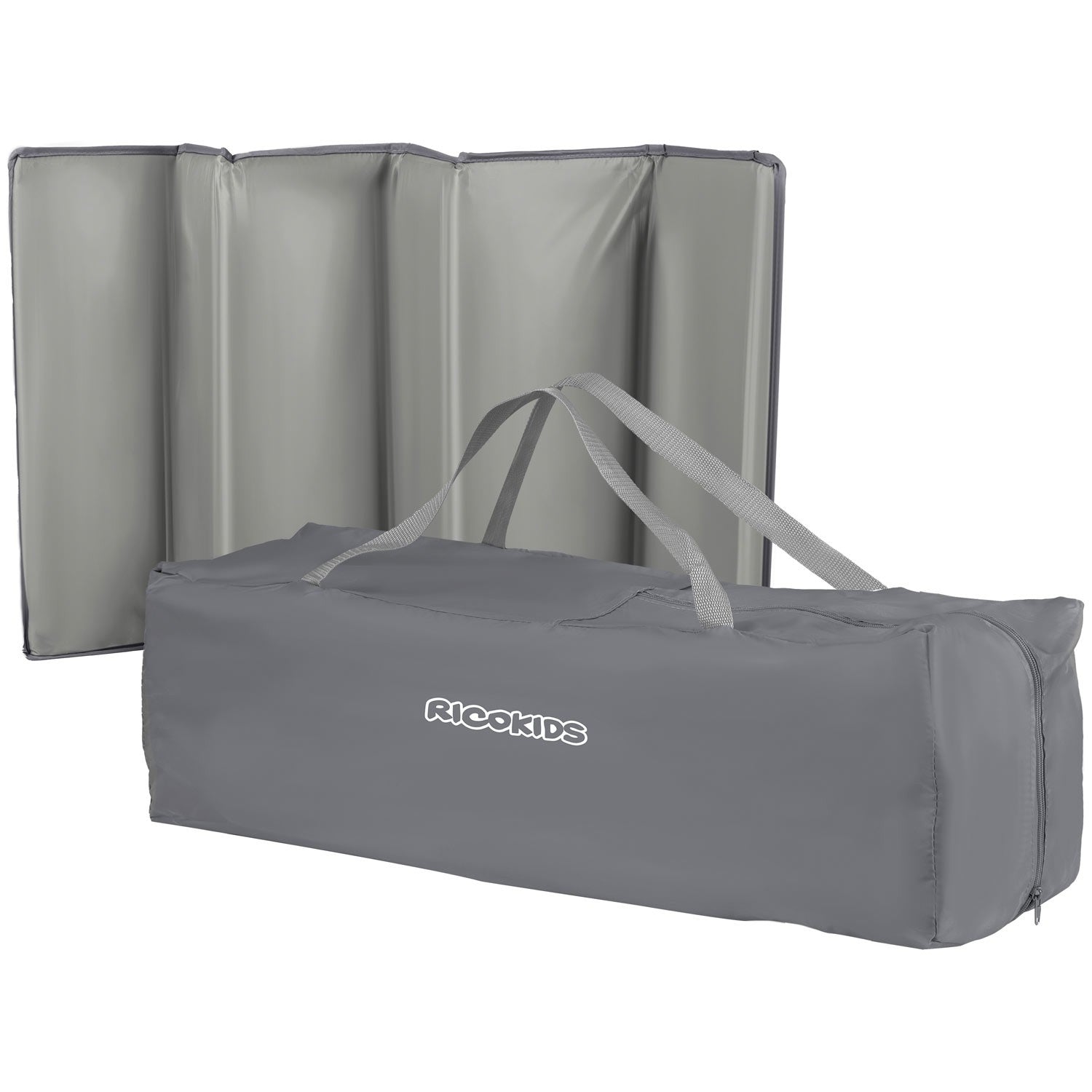 Turistų lovelė 125 x 65 x 78 cm RK-240 šviesiai pilka