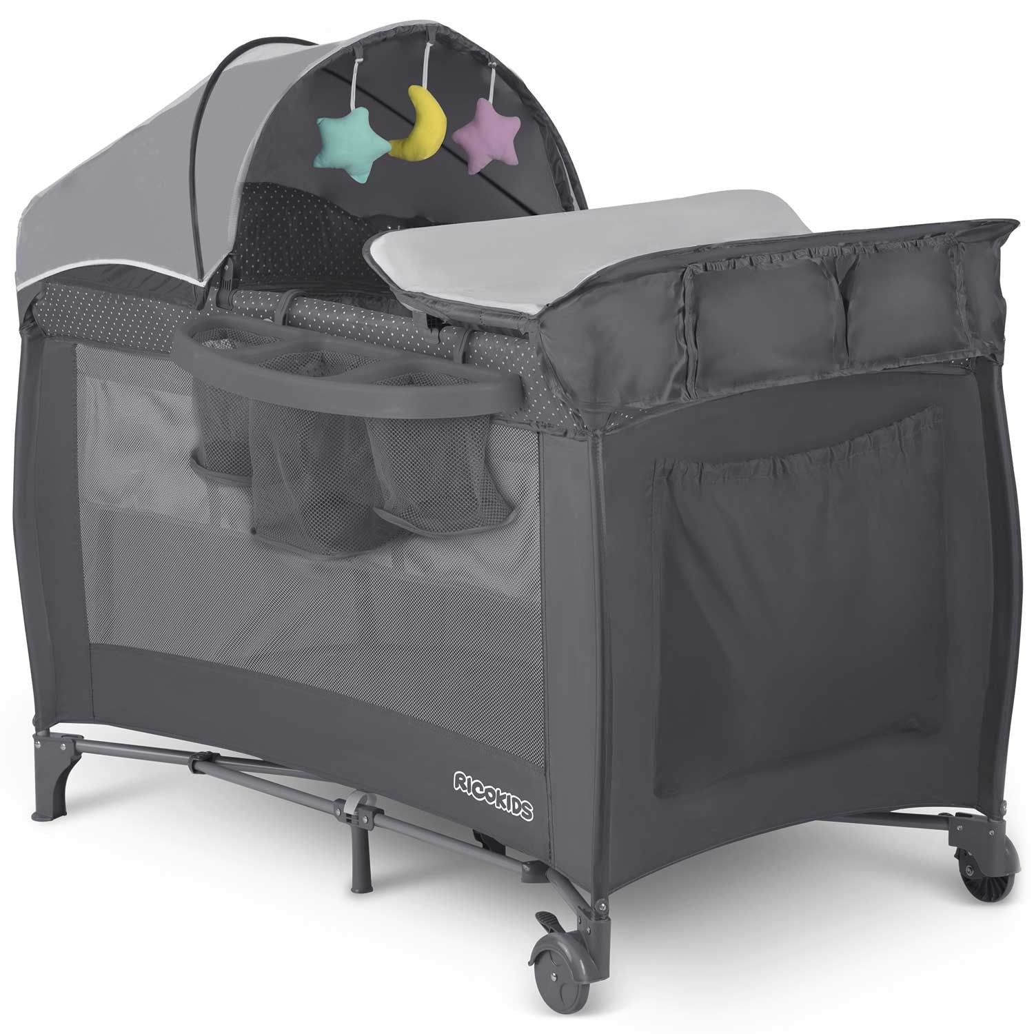 Turistų lovelė 125 x 65 x 78 cm