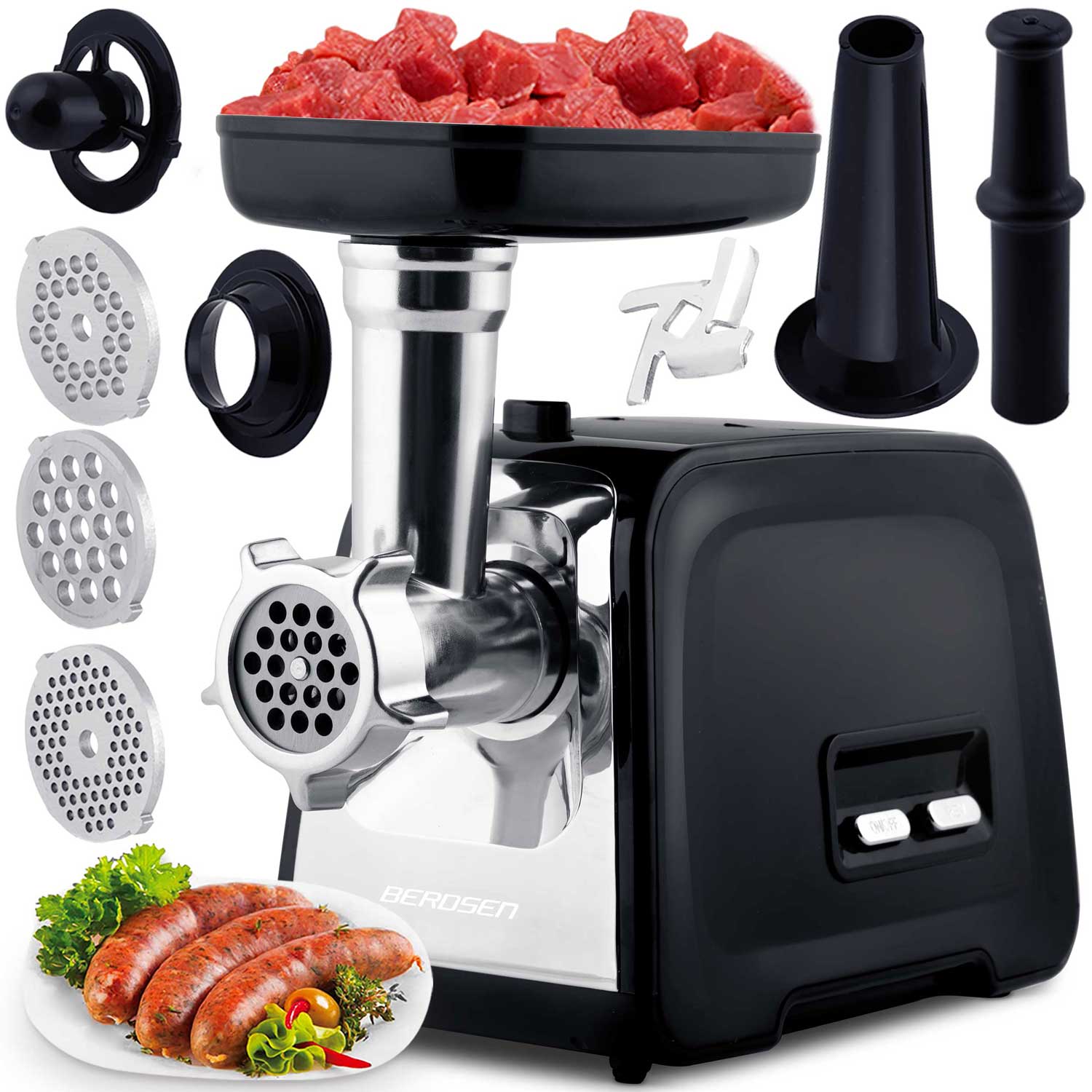 Mėsos malimo mašina BD-601A Berdsen 450/1200W