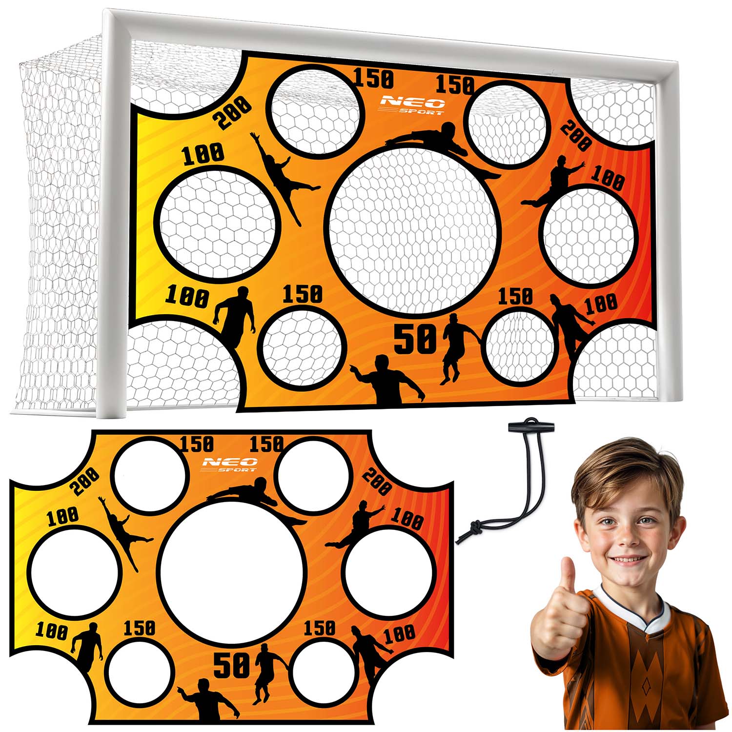 Neo-Sport 300 x 200 cm durų tinkamumo mata