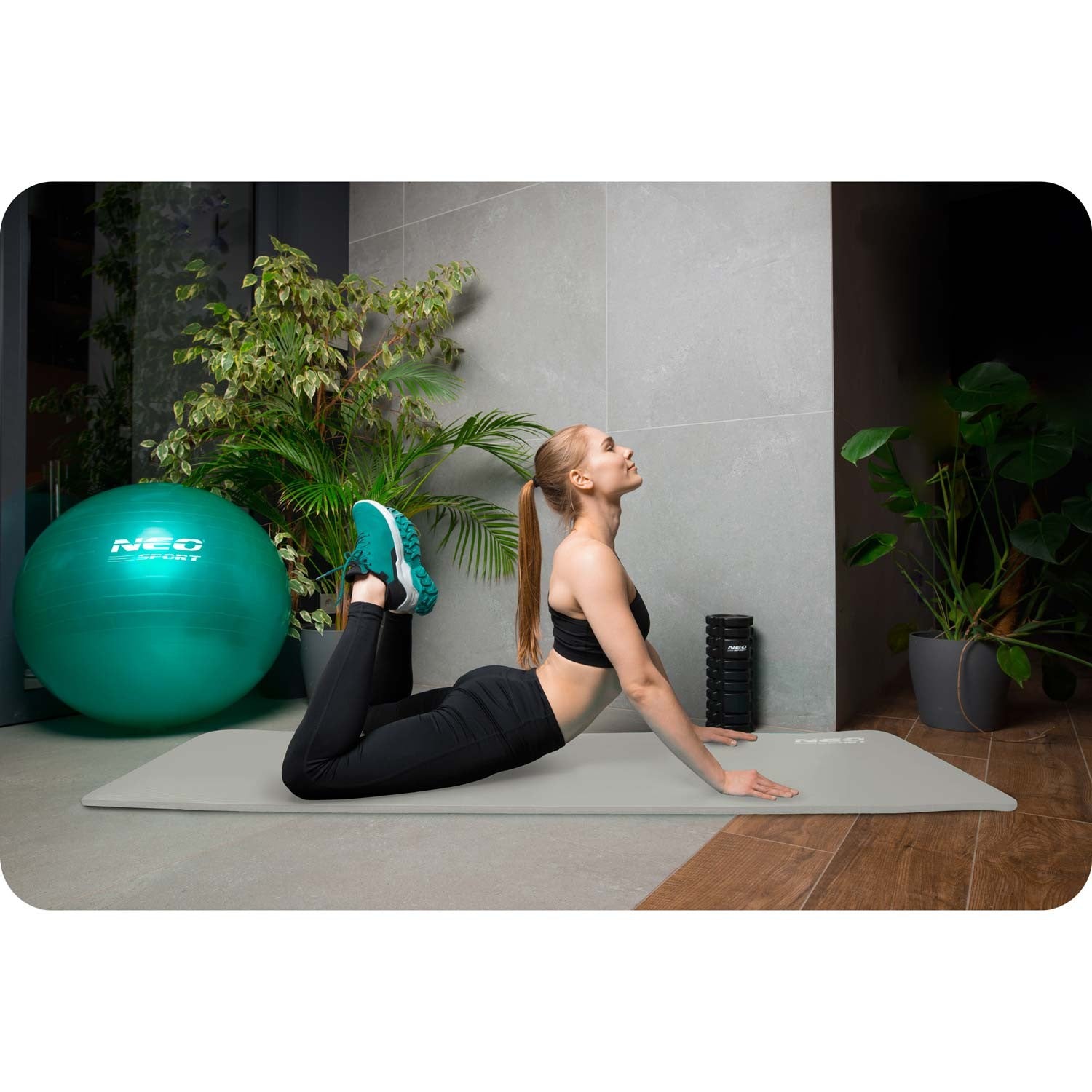 183 x 60 cm Neo-Sport - 192200 pilka