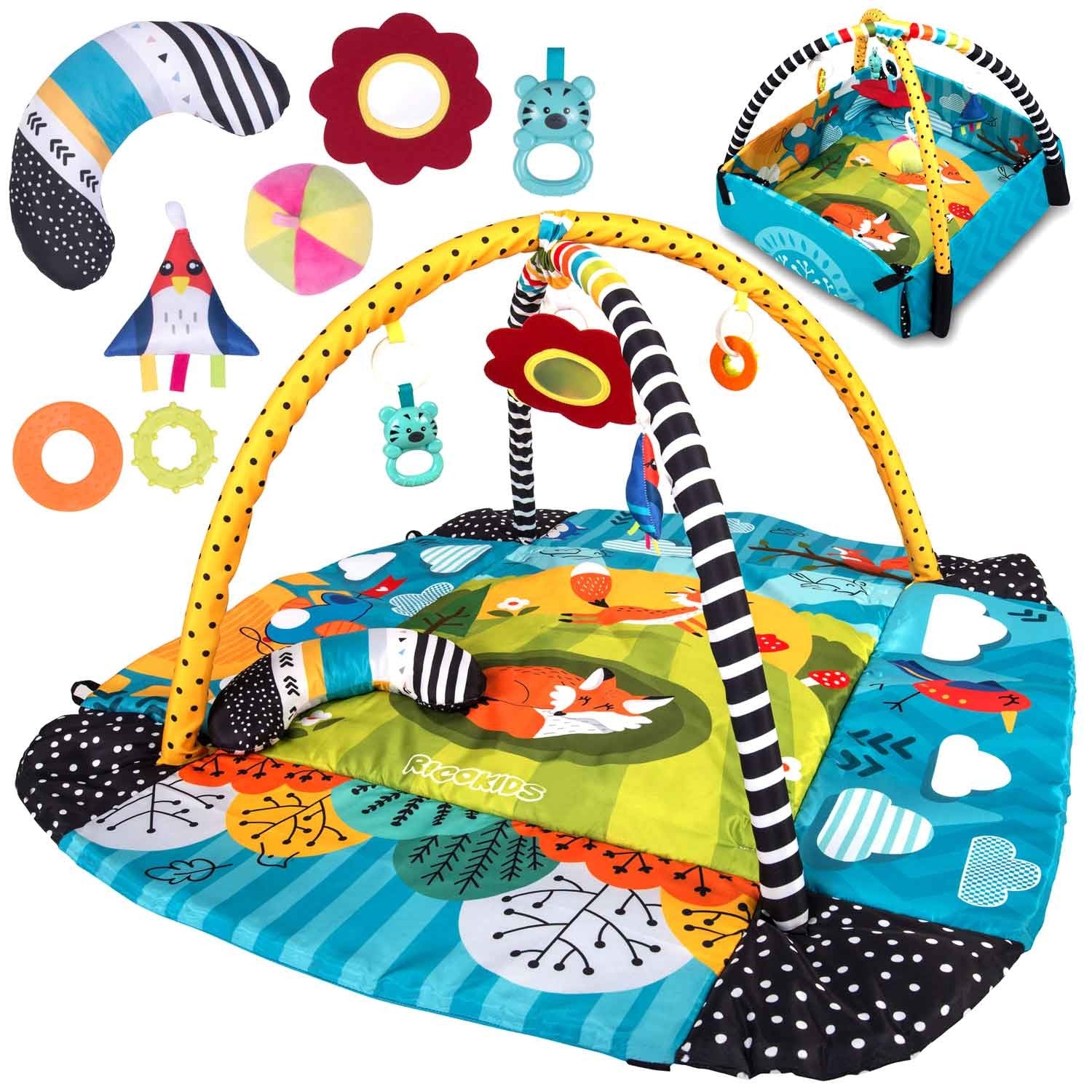 110 x 100 cm interaktyvios Ricokids lazdelės