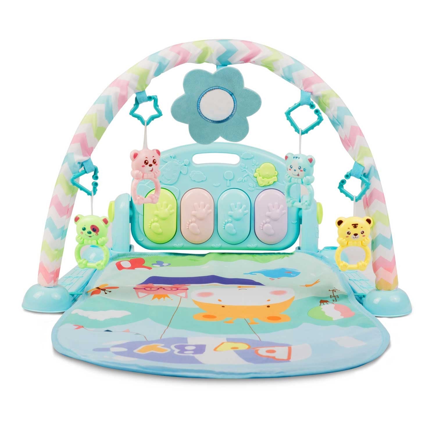 Interaktyvi edukacinė čiužinė su Ricokids pianinu - 7314