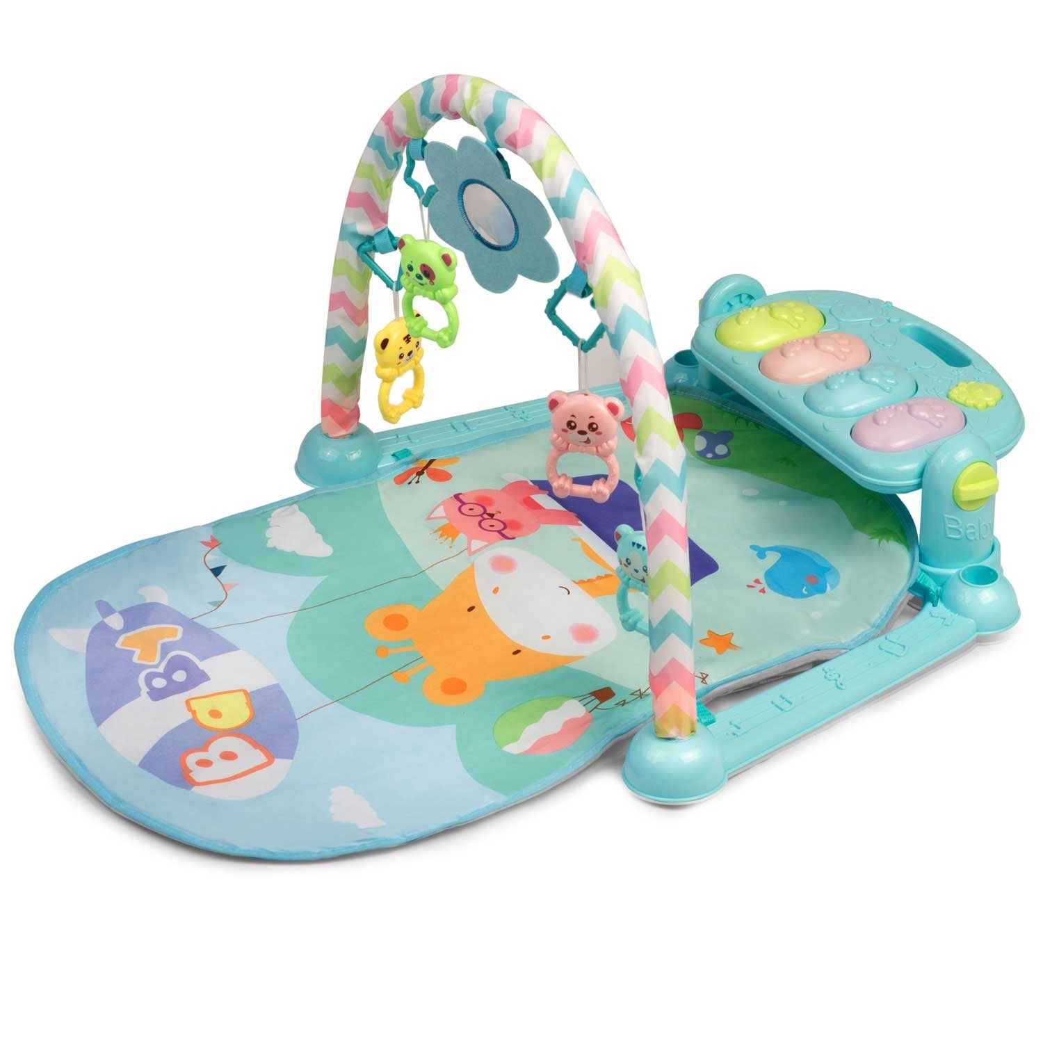Interaktyvi edukacinė čiužinė su Ricokids pianinu - 7314