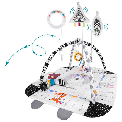Boho Ricokids 110 x 100 cm interaktyvios edukacinės kilimės