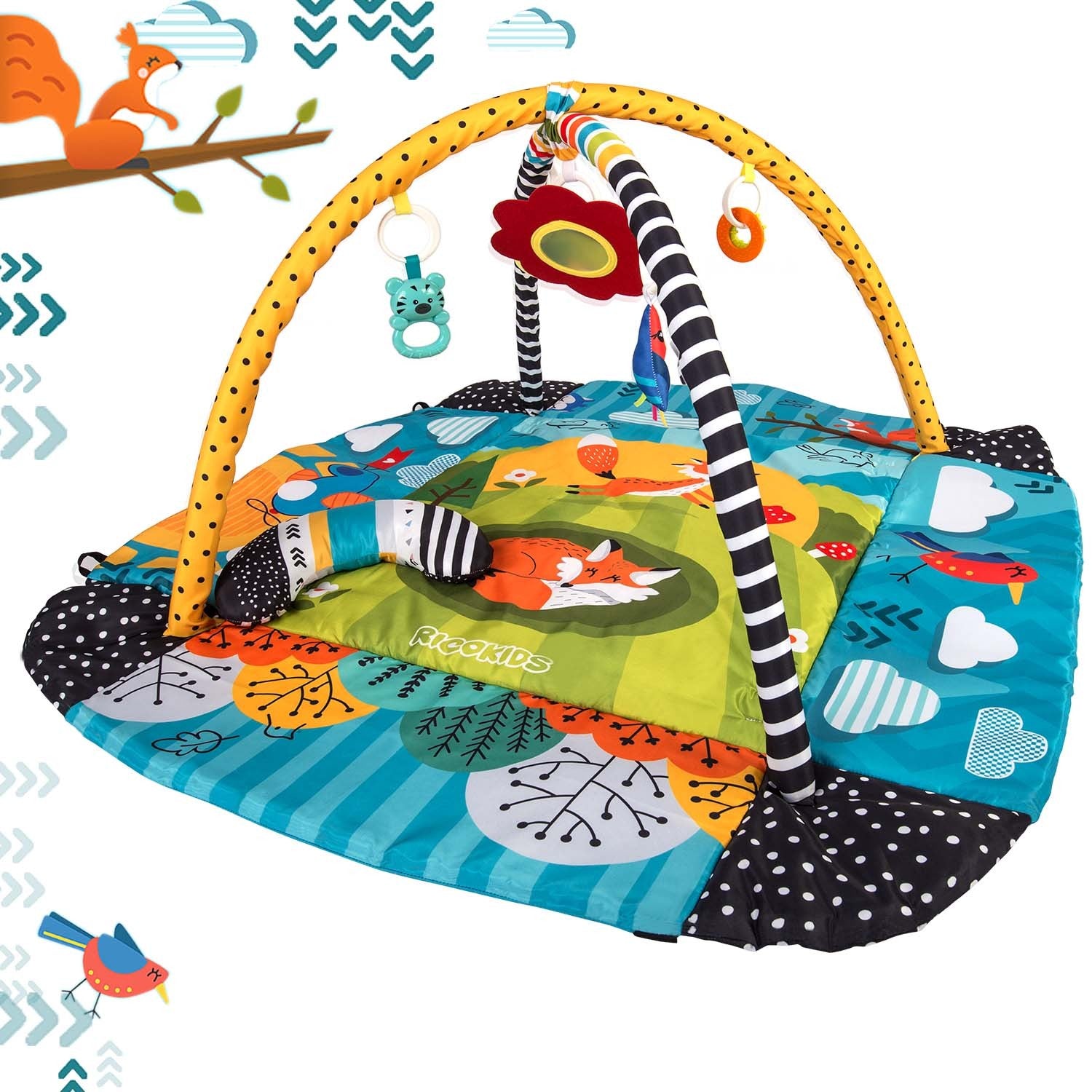 110 x 100 cm interaktyvios Ricokids lazdelės