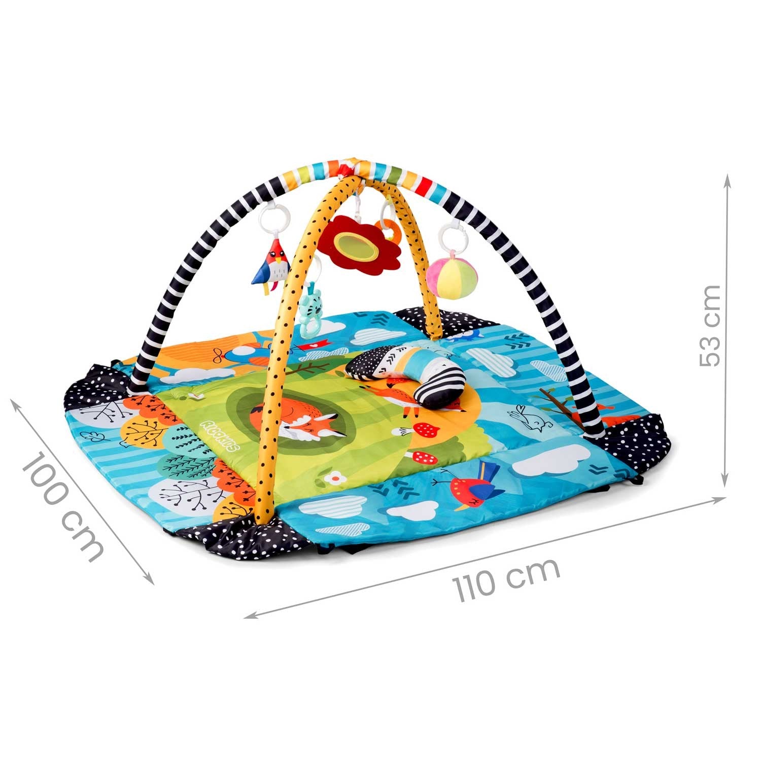 110 x 100 cm interaktyvios Ricokids lazdelės