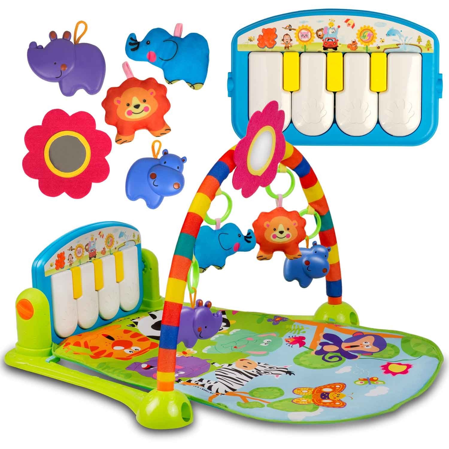 Interaktyvi edukacinė čiužinė su Ricokids pianinu - 7316
