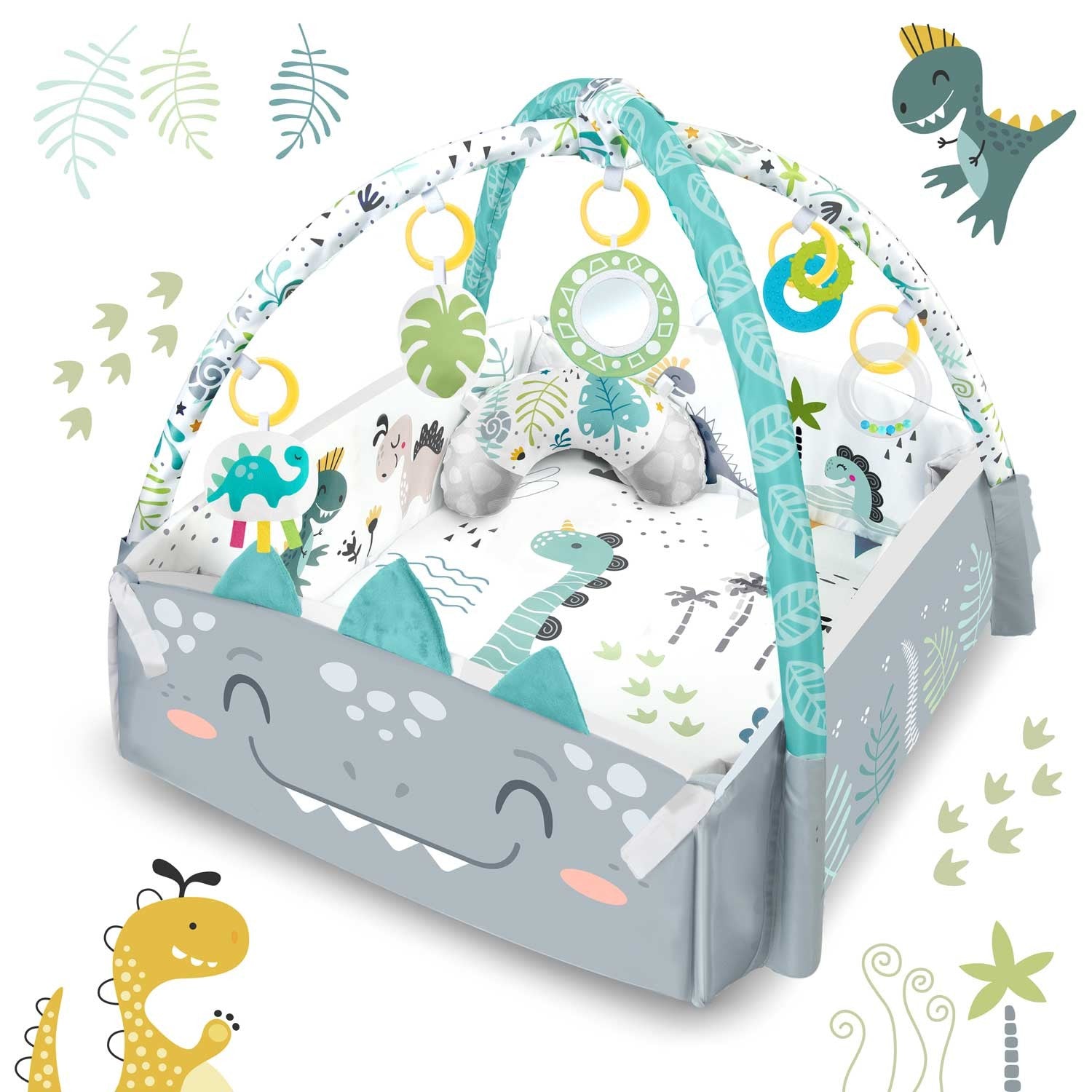 Nessi Ricokids 110 x 100 cm interaktyvios edukacinės kilimės