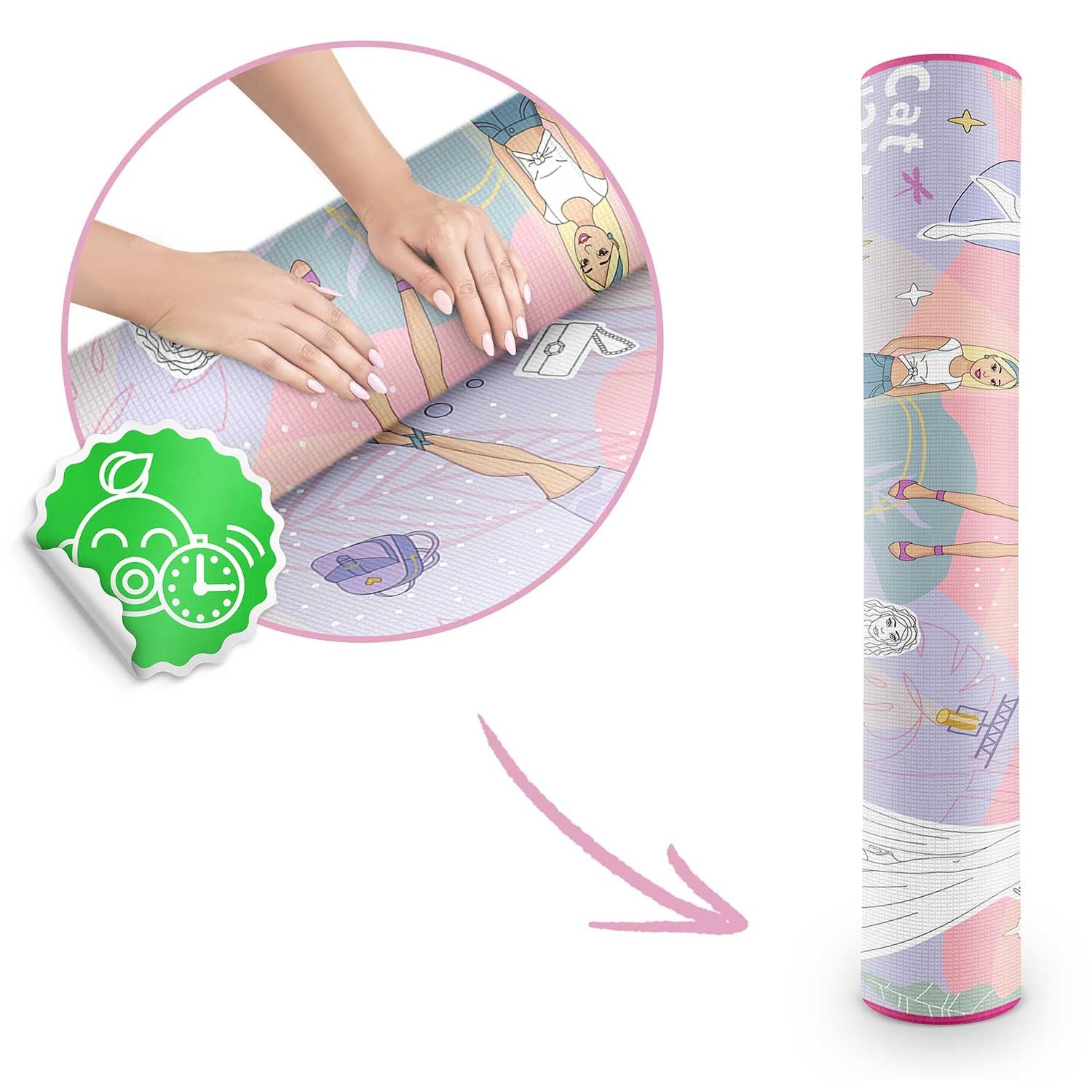 120 x 90 x 0,3 cm Ricokids RK-344 dažymo putų mata