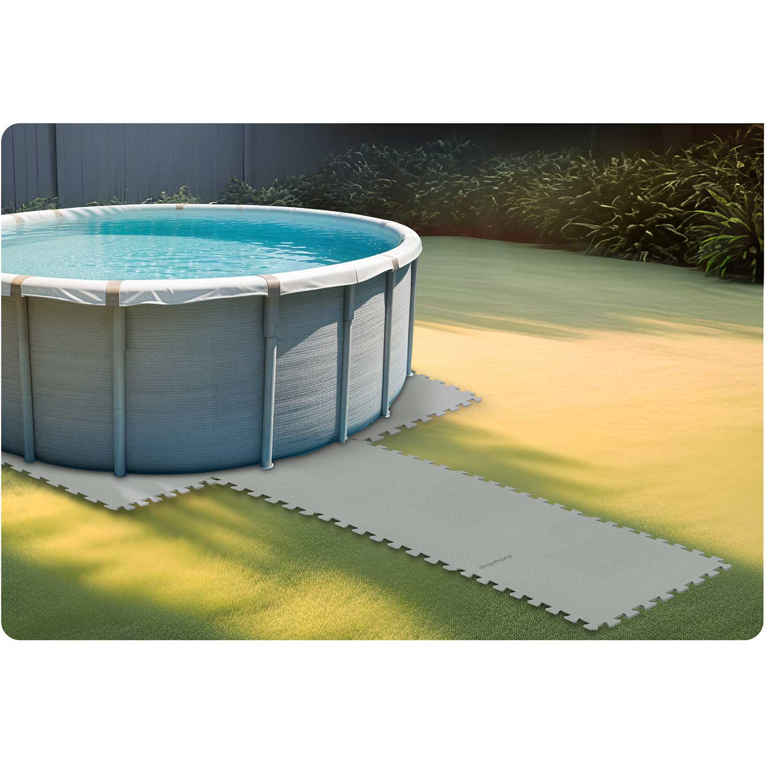 Puzlinio baseino pelės matas 50 x 50 cm 8 vienetų