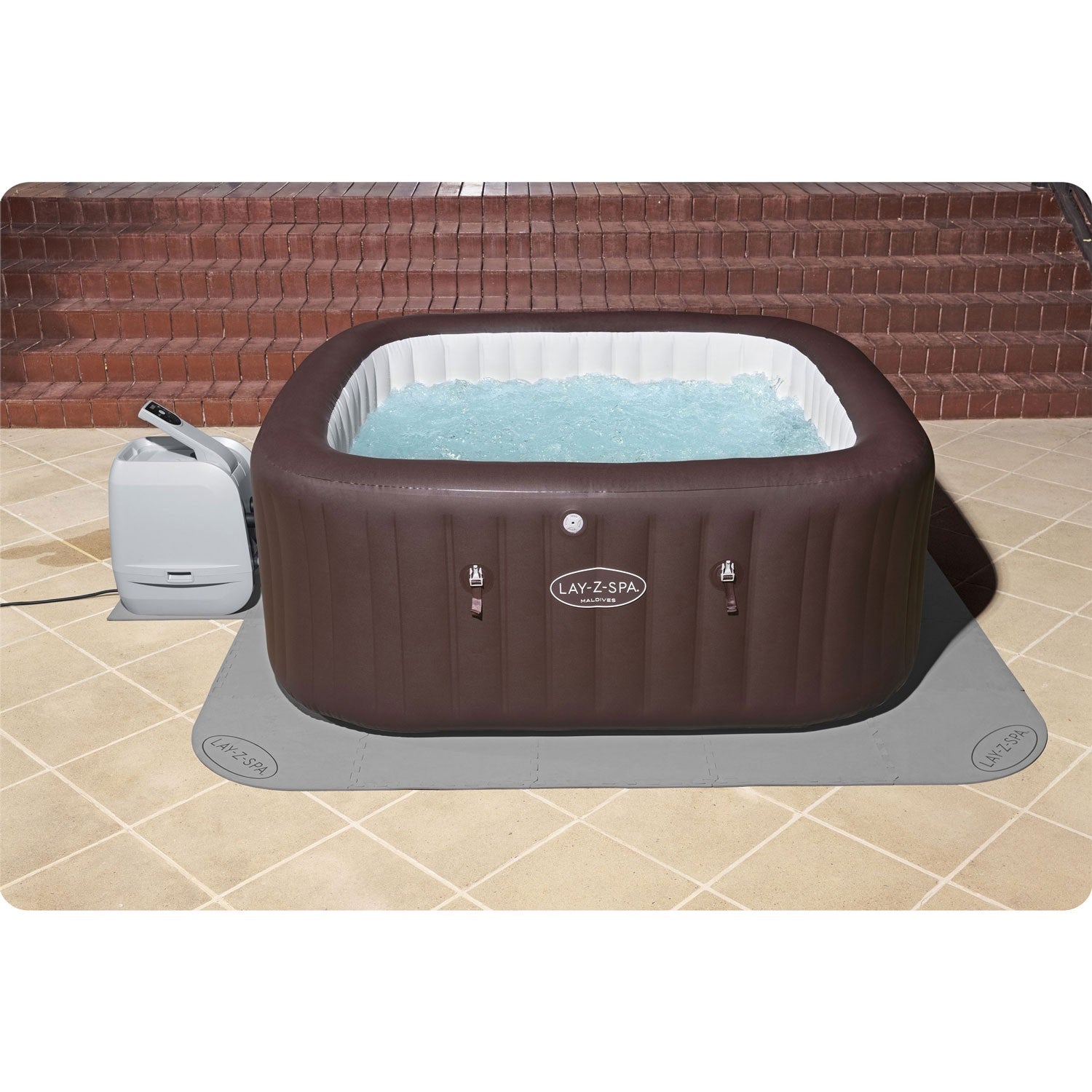 SPA puzzle 50 x 50 cm 16 vienetų Bestway 60334