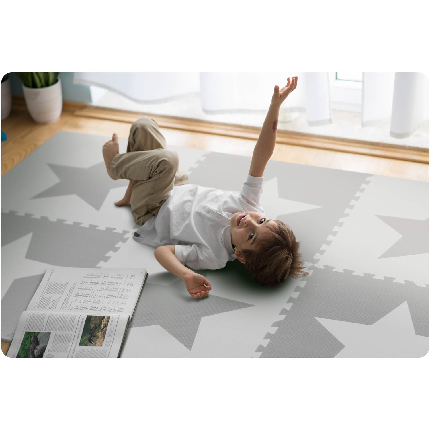 Pūvelinės matos, dideli puzzle, 180x180 cm pūdų šachmatų kamuoliukas, 9 žvaigždės
