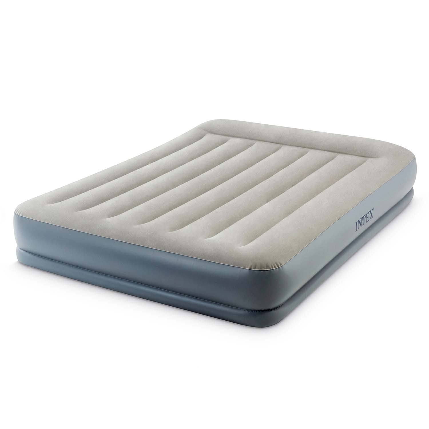 203x152x30 cm pučiamoji čiužinė su įmontuotu INTEX 64118 elektriniu siurbliu