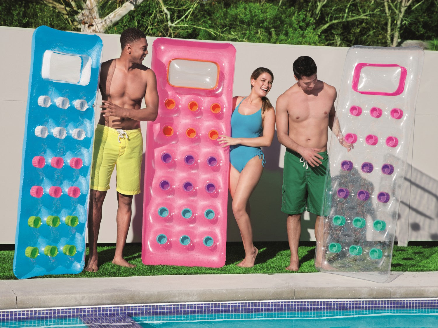 188 x 71 cm langų paplūdimio čiužinė Bestway 43040