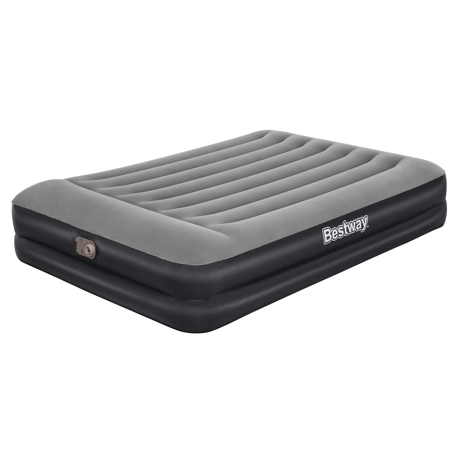 203x152x46 cm pučiamoji čiužinė su įmontuotu elektriniu siurbliu Bestway 67403