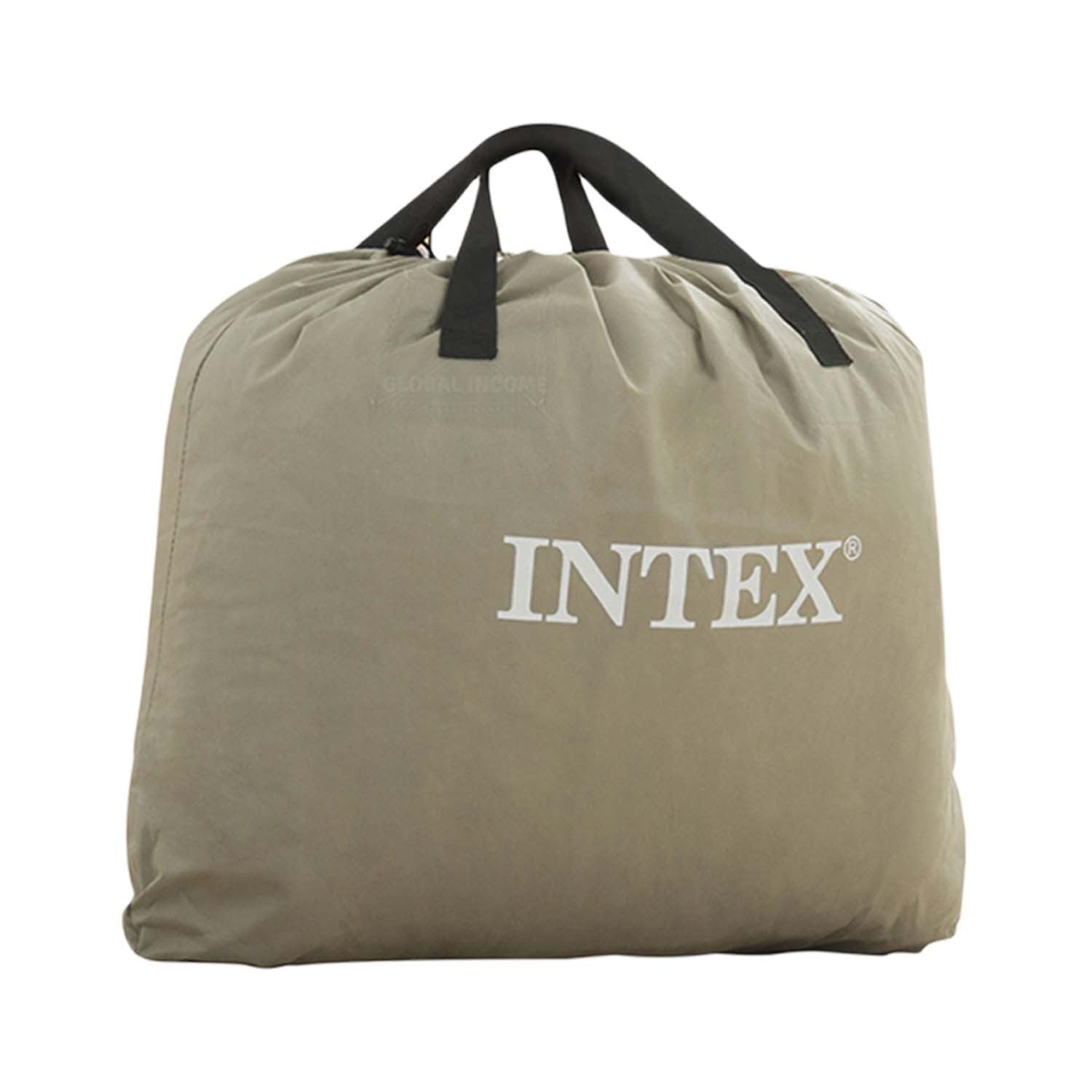 191x99x51 cm pučiamoji čiužinė su INTEX 64162ND elektriniu siurbliu