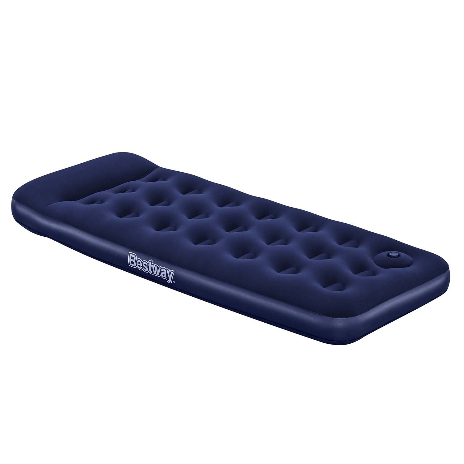 185x76x22 cm pučiamoji čiužinė su įmontuotu kojų siurbliu Bestway 67223