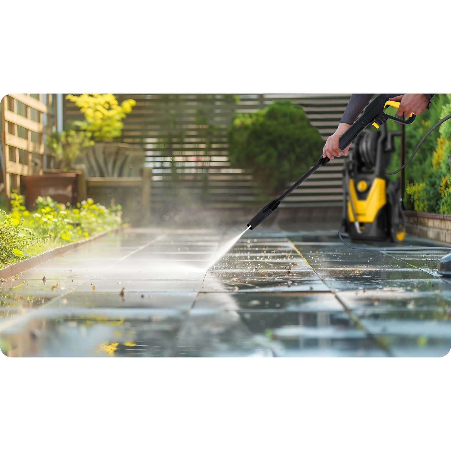 1800 W Humberg HM-300 slėginė skalbimo mašina