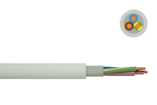 NHXMH-J 5x1.5 kabelis Faber (behalogeninis, XLPE, monolitinis, Dca, 500m)